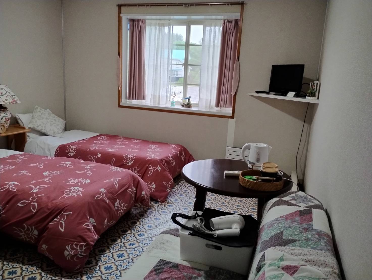 【禁煙】洋室ツイン・タイプＢ207／洗面化粧台・トイレ付き