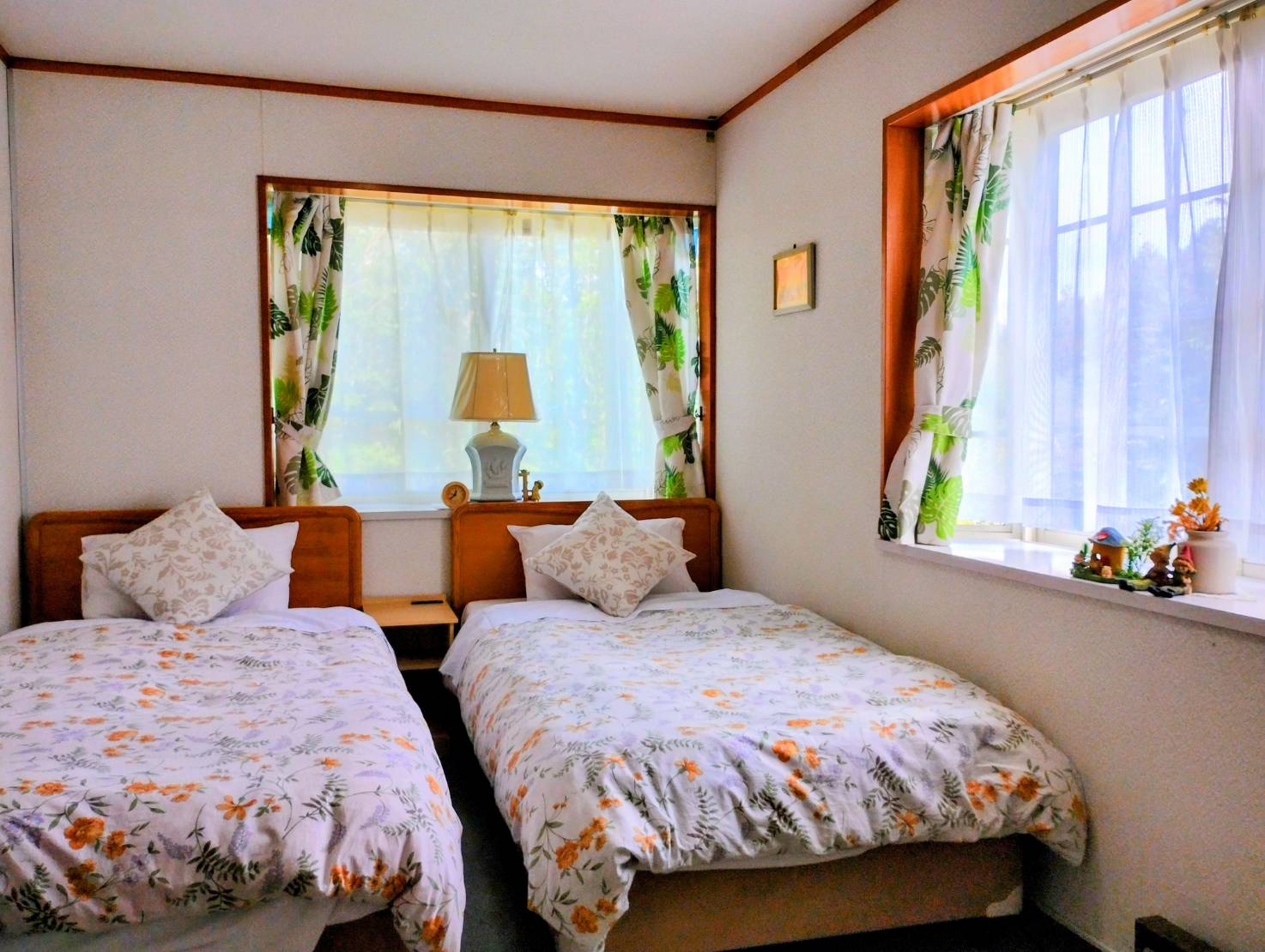 【禁煙】洋室ツイン・タイプＡ／バス・トイレ付き