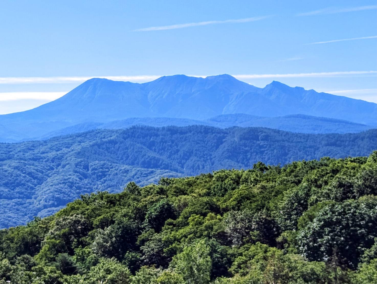 天気が良ければ霊峰御嶽山が望めます