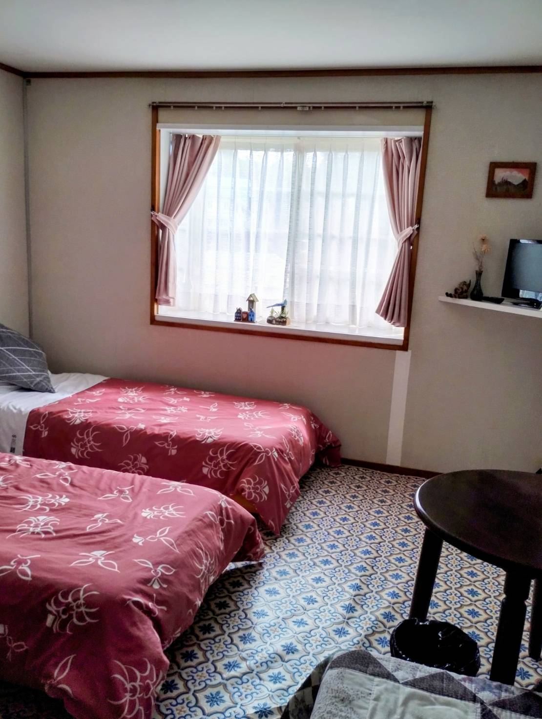 【禁煙】洋室ツイン・タイプＢ208／洗面化粧台・トイレ付き