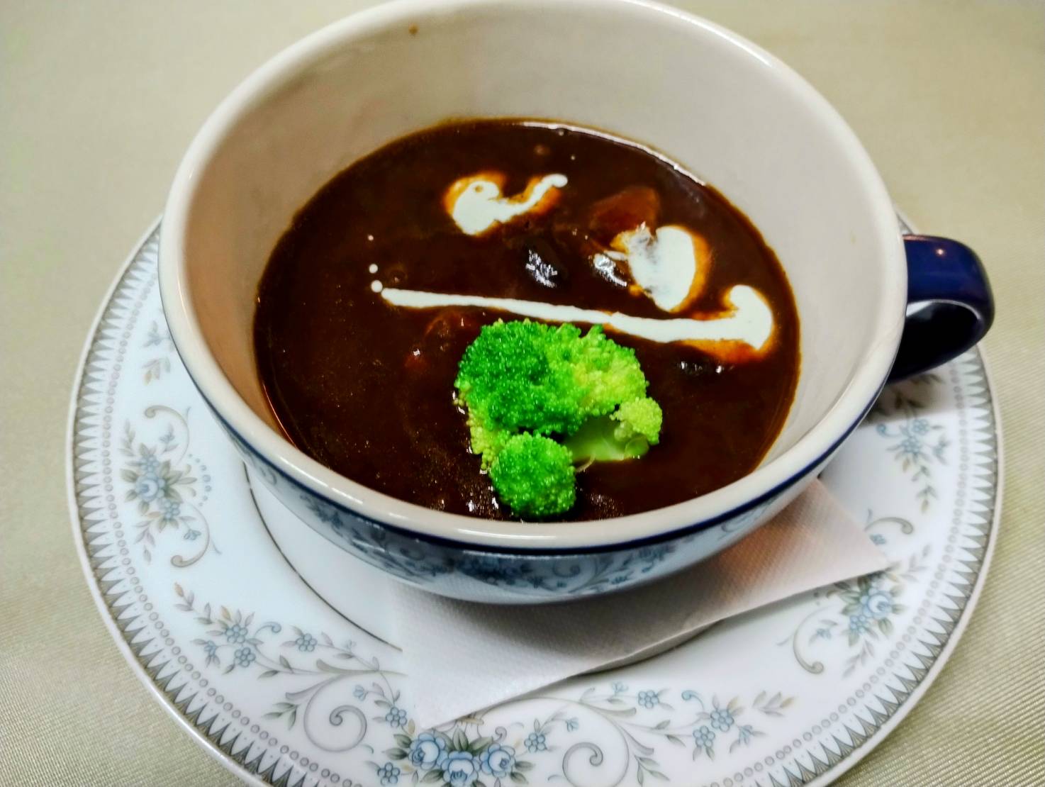 夕食・飛騨牛のビーフシチュー