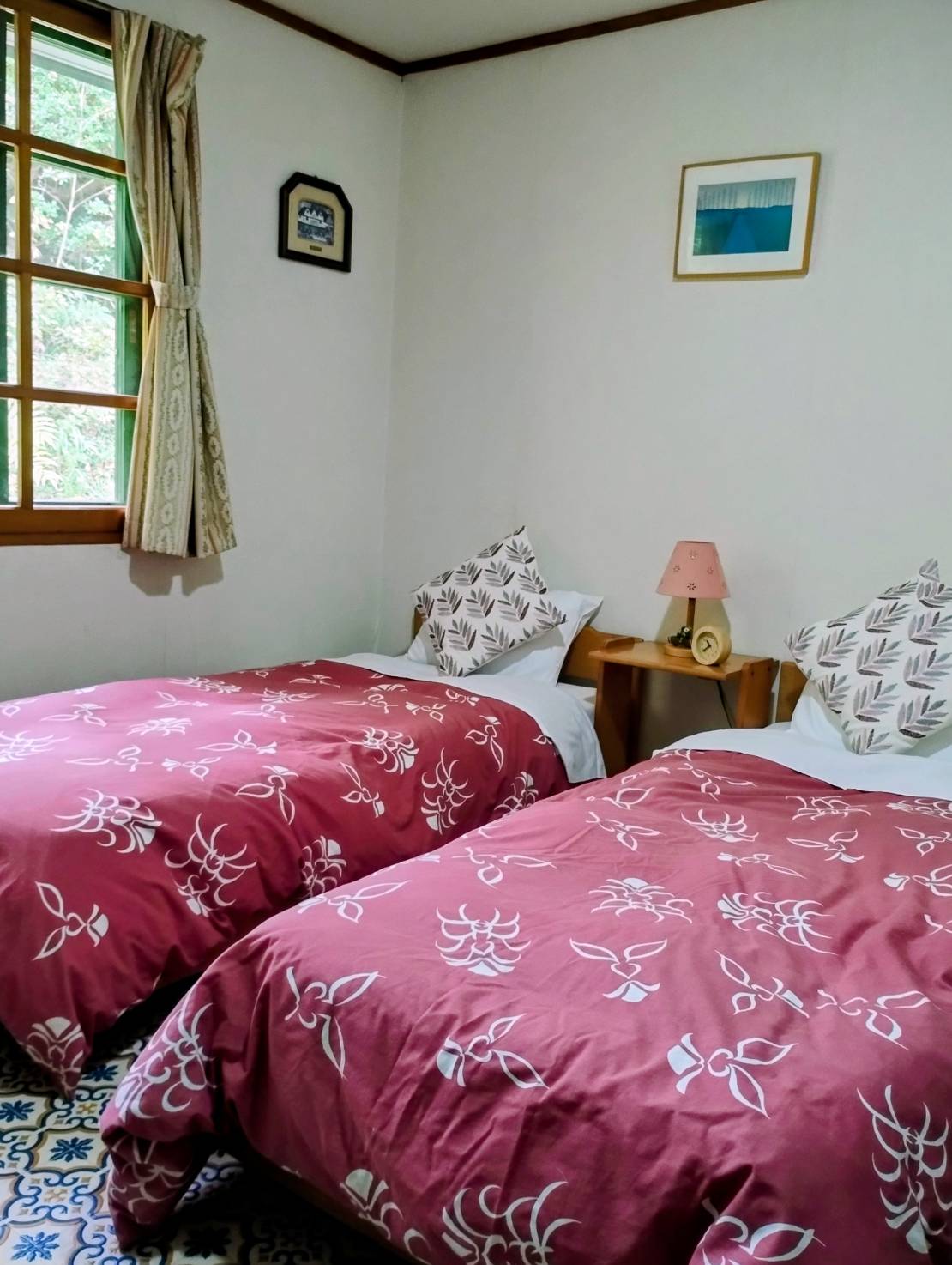 【禁煙】洋室ツイン・タイプＢ207／洗面化粧台・トイレ付き