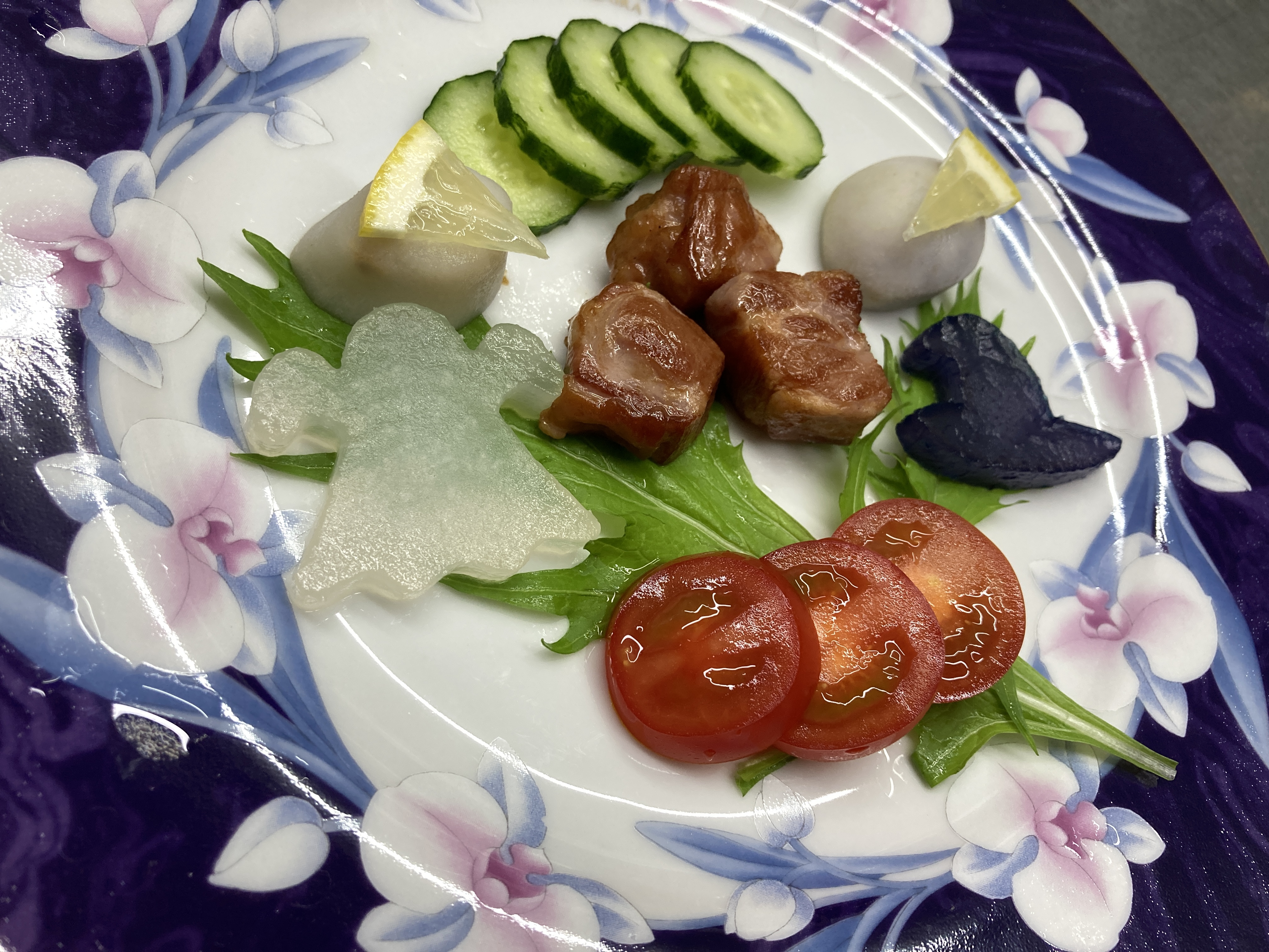 前菜サラダ一例　ハローウィンバージョン