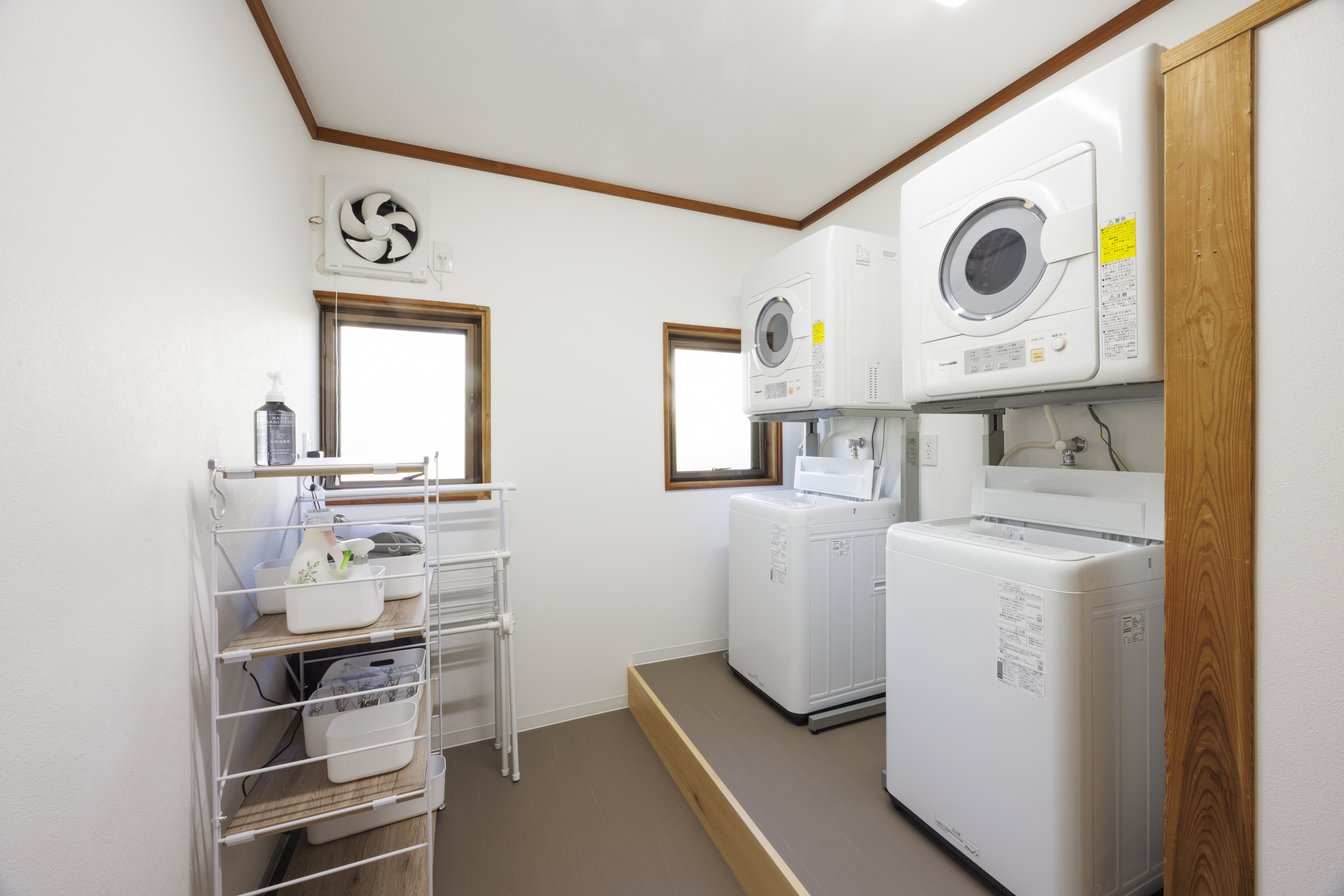 共有ランドリー完備