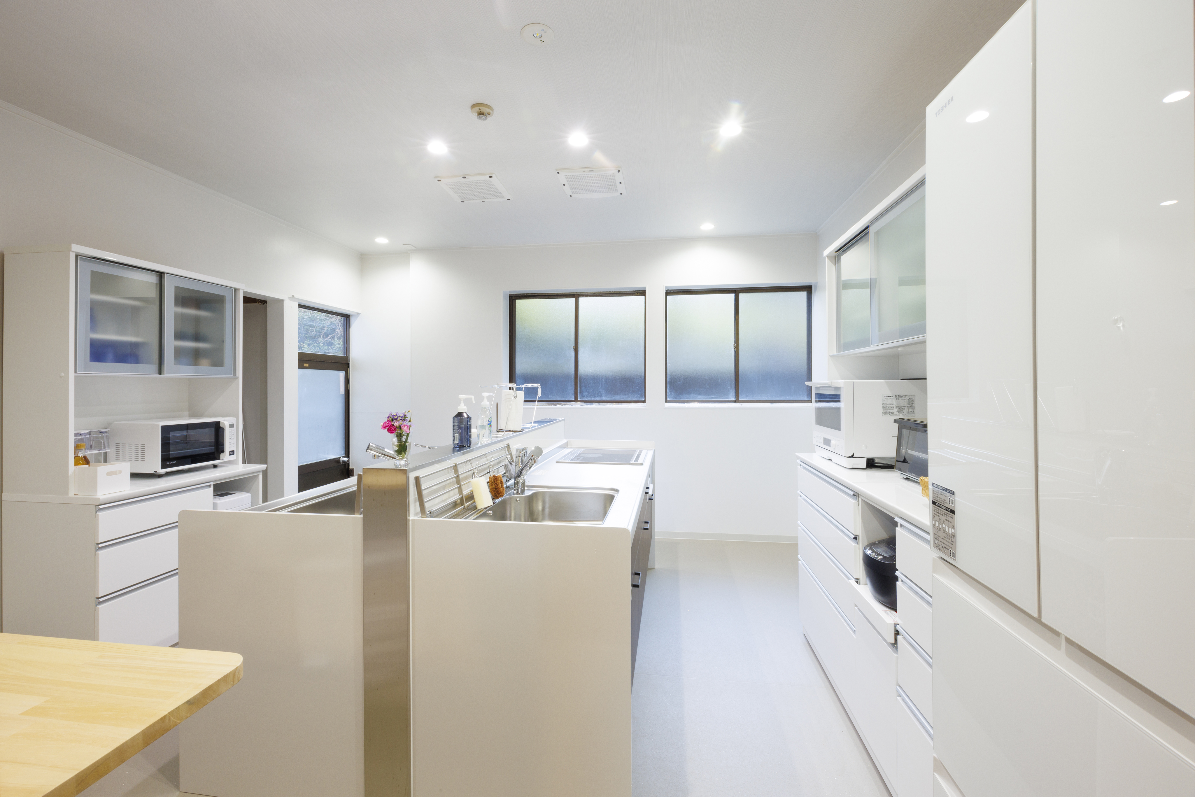 自炊室（キッチン）完備