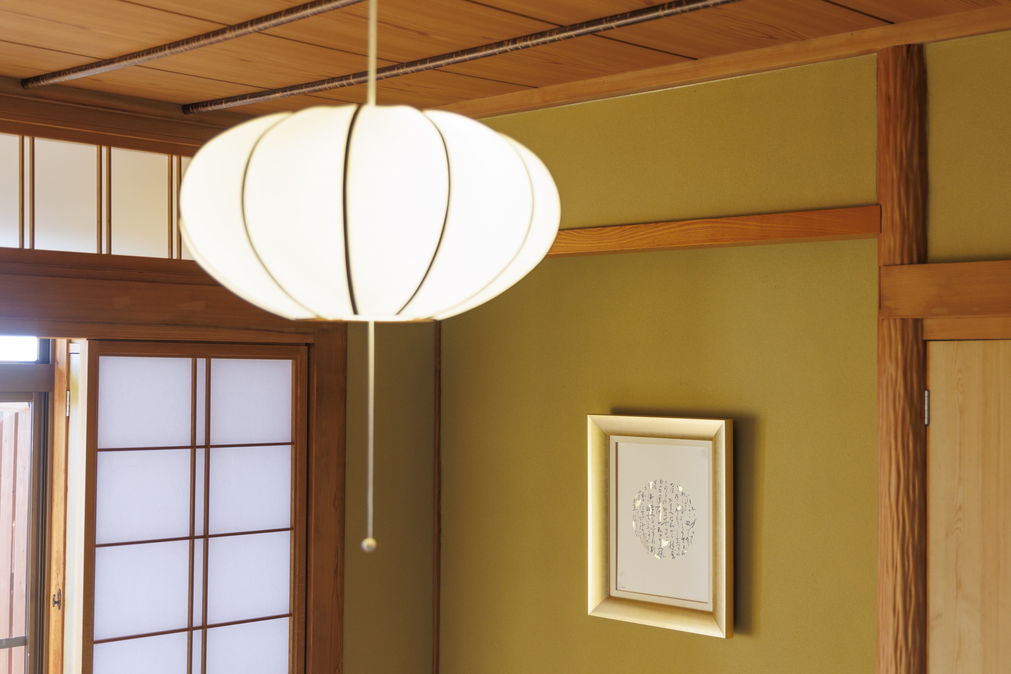 露天風呂付き 竹の間（Take）明かり