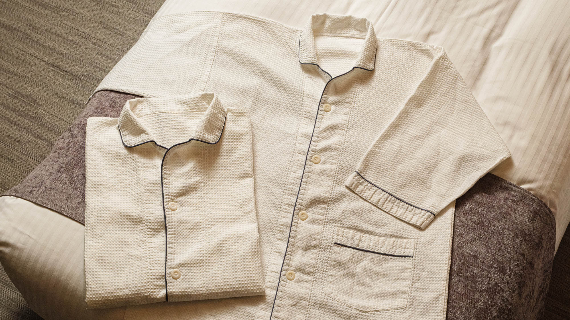 ・【ナイトウエア】お休みの時にご利用ください。旅の荷物を減らせます