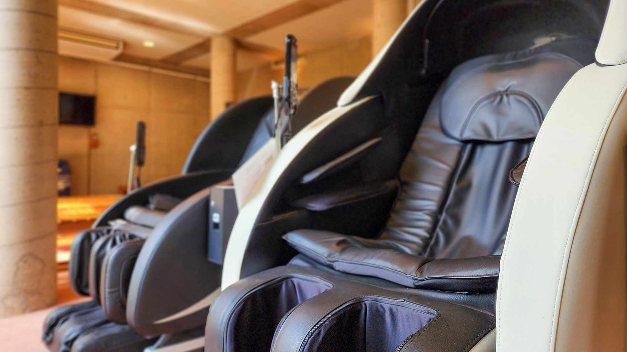 #館内　お風呂上がりにおすすめの癒し空間でリラックス