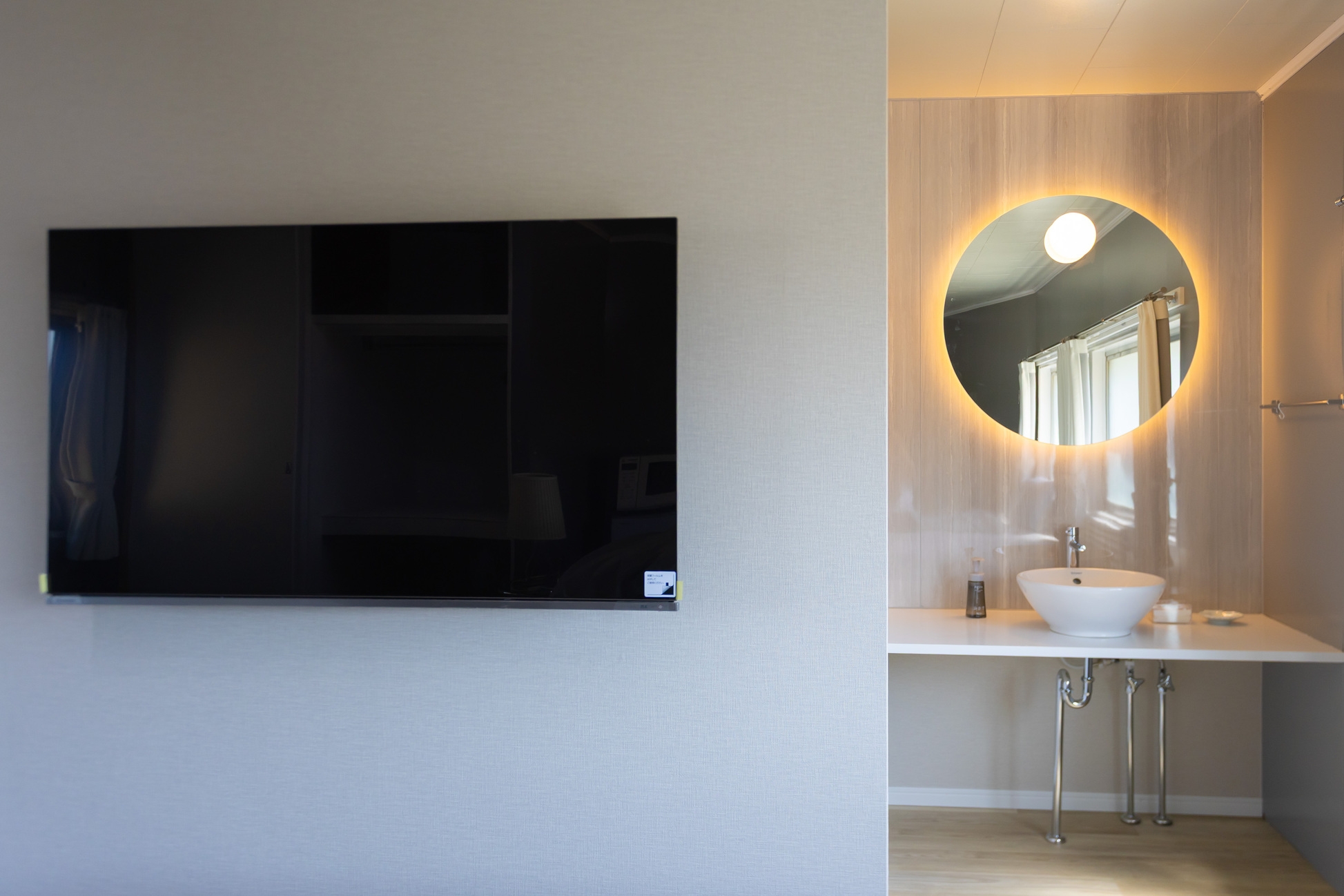 素泊まり　広々28㎡！花柄ピンク　女性アメニティプラン付♪２階貸切　無料WIFI　専用自転車ラック