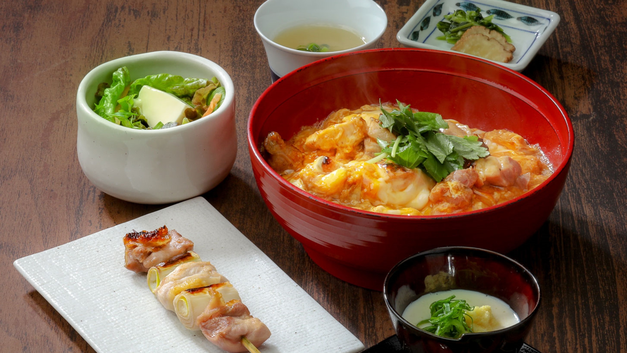 比内地鶏ほっこりやのほっこりセット