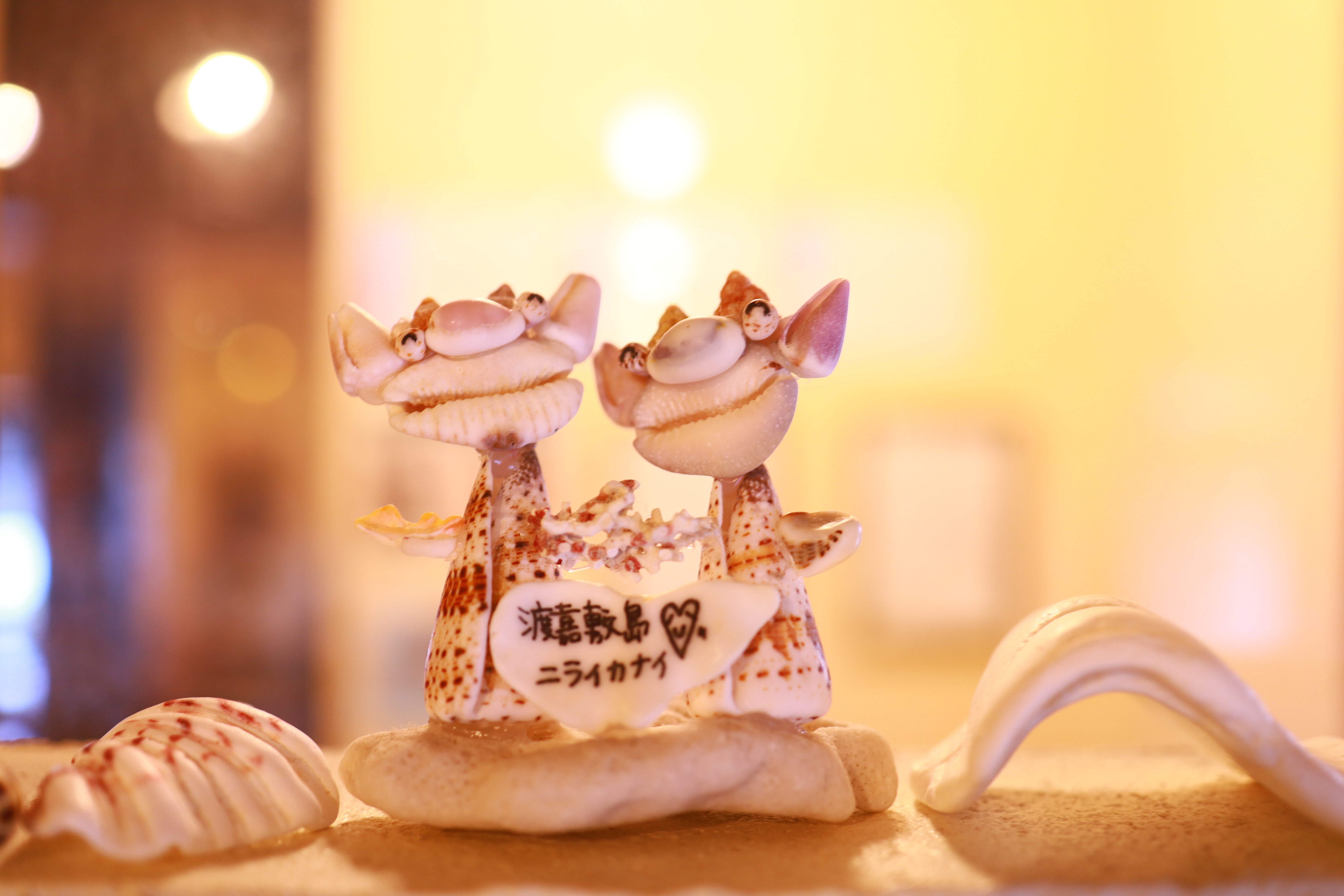 【館内イメージ】温もり灯るロビーのシーサー