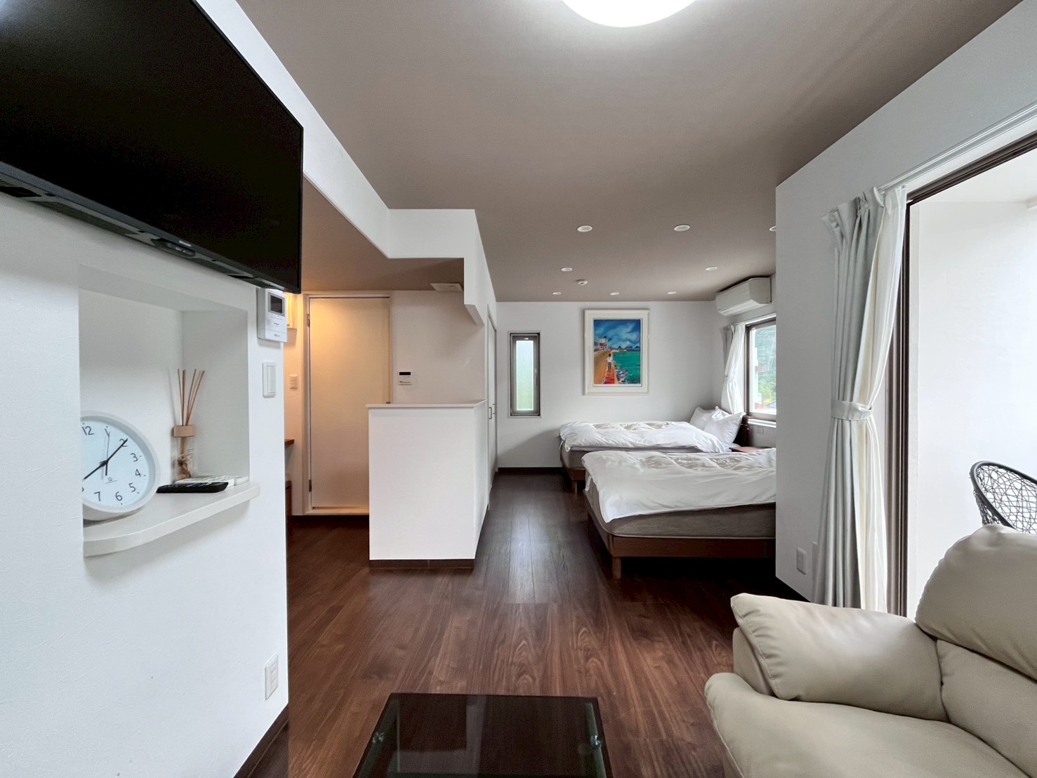 【別館洋室ツインA・ミニキッチン付き】 (2)