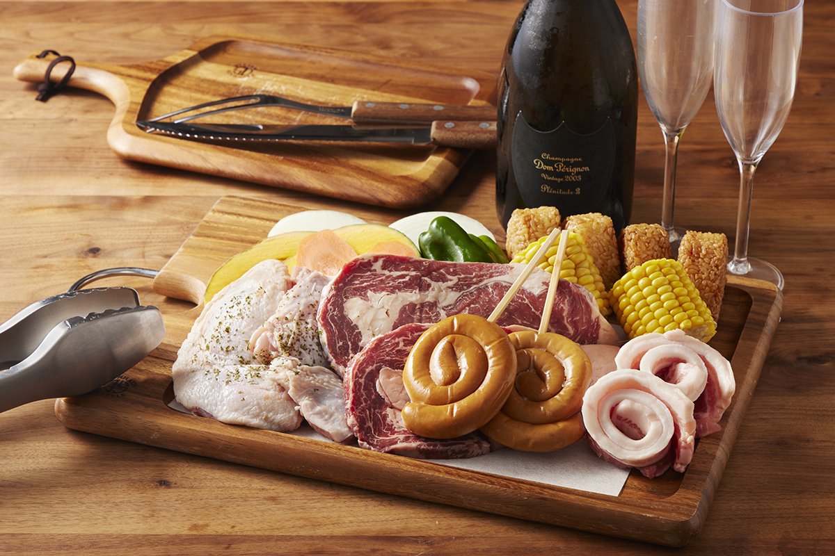 BBQの食材一例です。