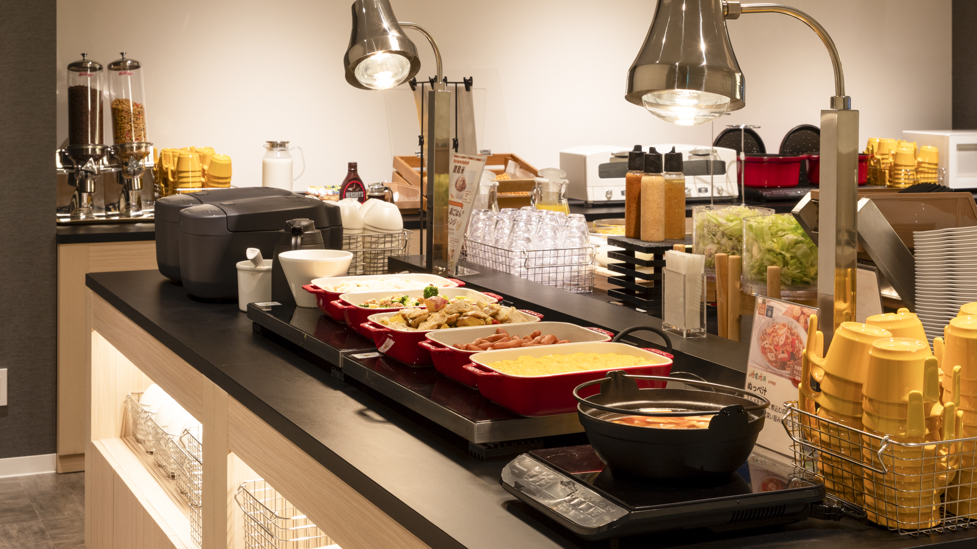 【無料朝食サービス】朝食提供イメージ