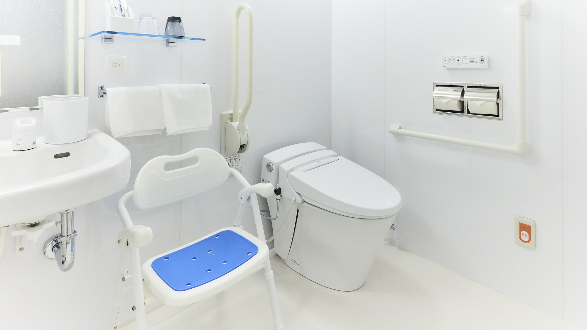 【ユニバーサルルーム】ユニットバスの一例