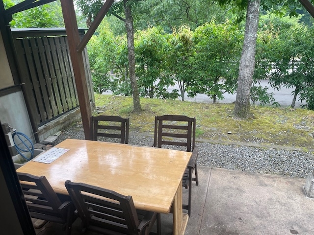 BBQテラス・家族温泉付き【最大８名５名まで素泊まりプラン】