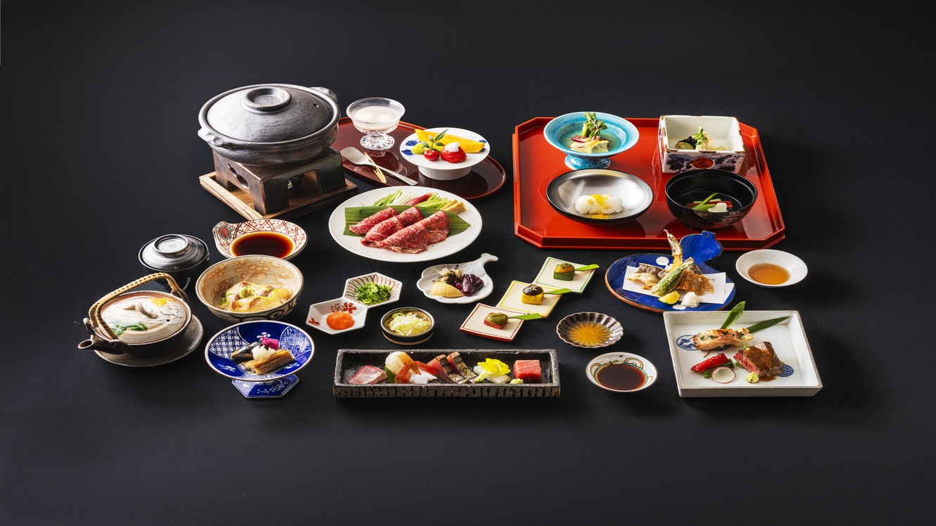 【2026年6月21日グランドオープン】旬の食材を五感で味わう和会席≪2食付≫
