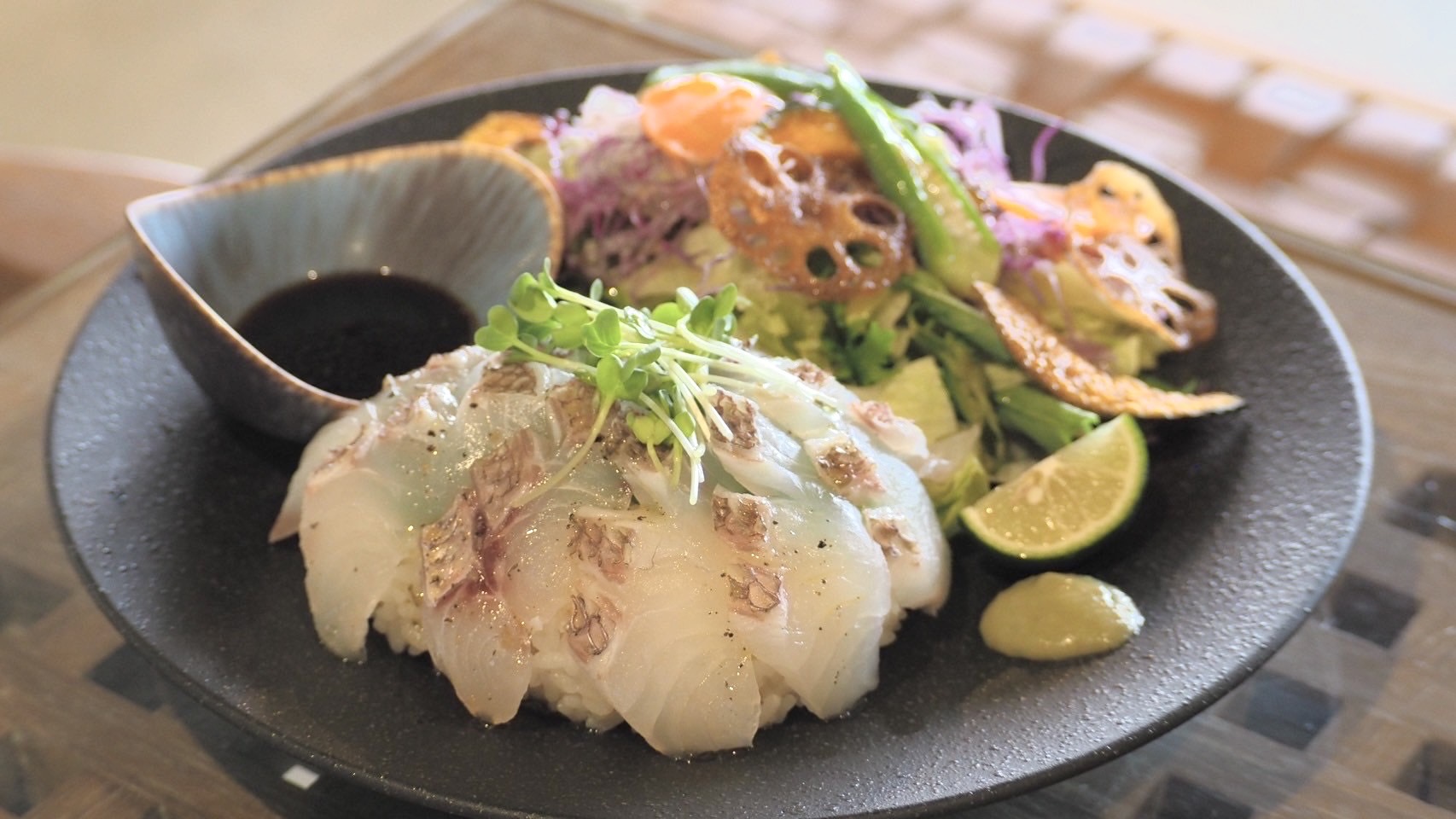 島魚のさしみ手毬