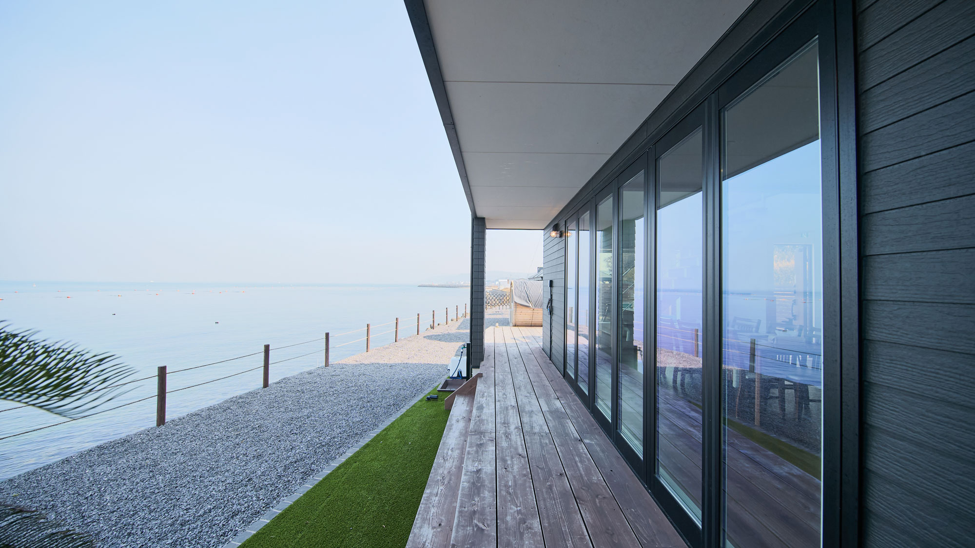 テラス側の景色