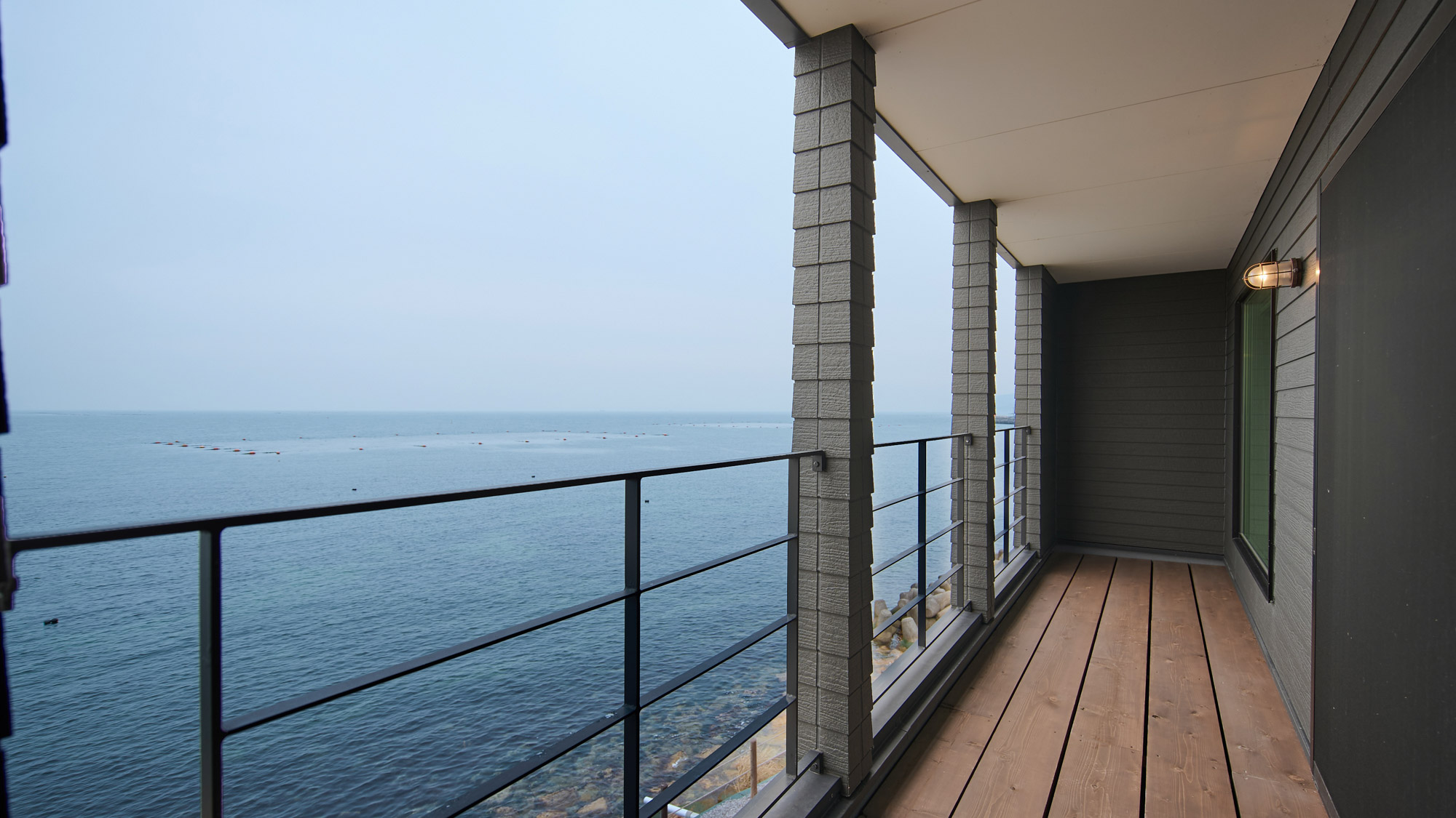 2階バルコニーからの景色