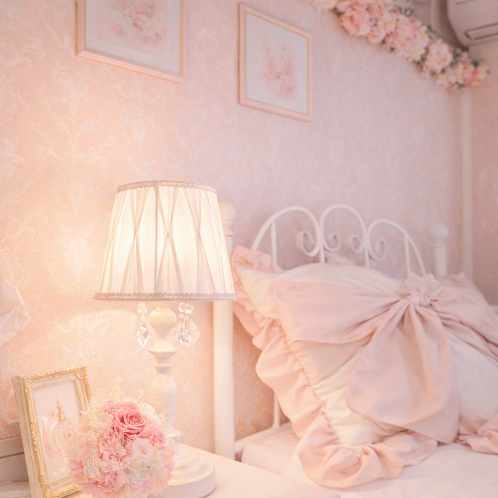 【ガーリーテイスト客室】まるでお姫様のお部屋