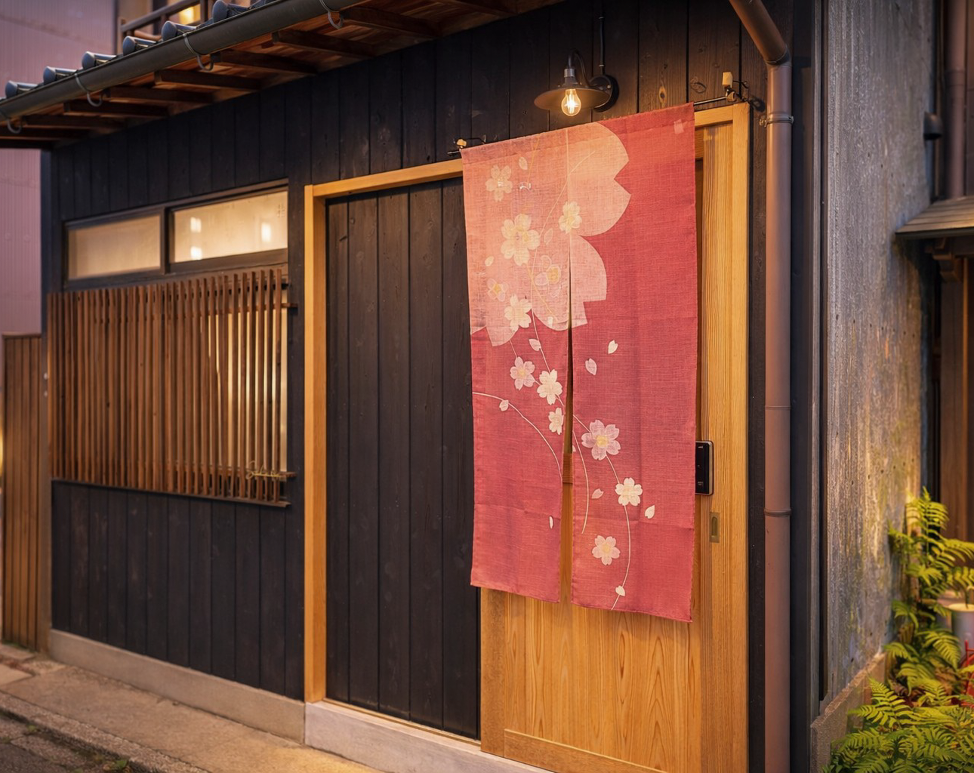 【ガーリーテイスト客室】客室入口