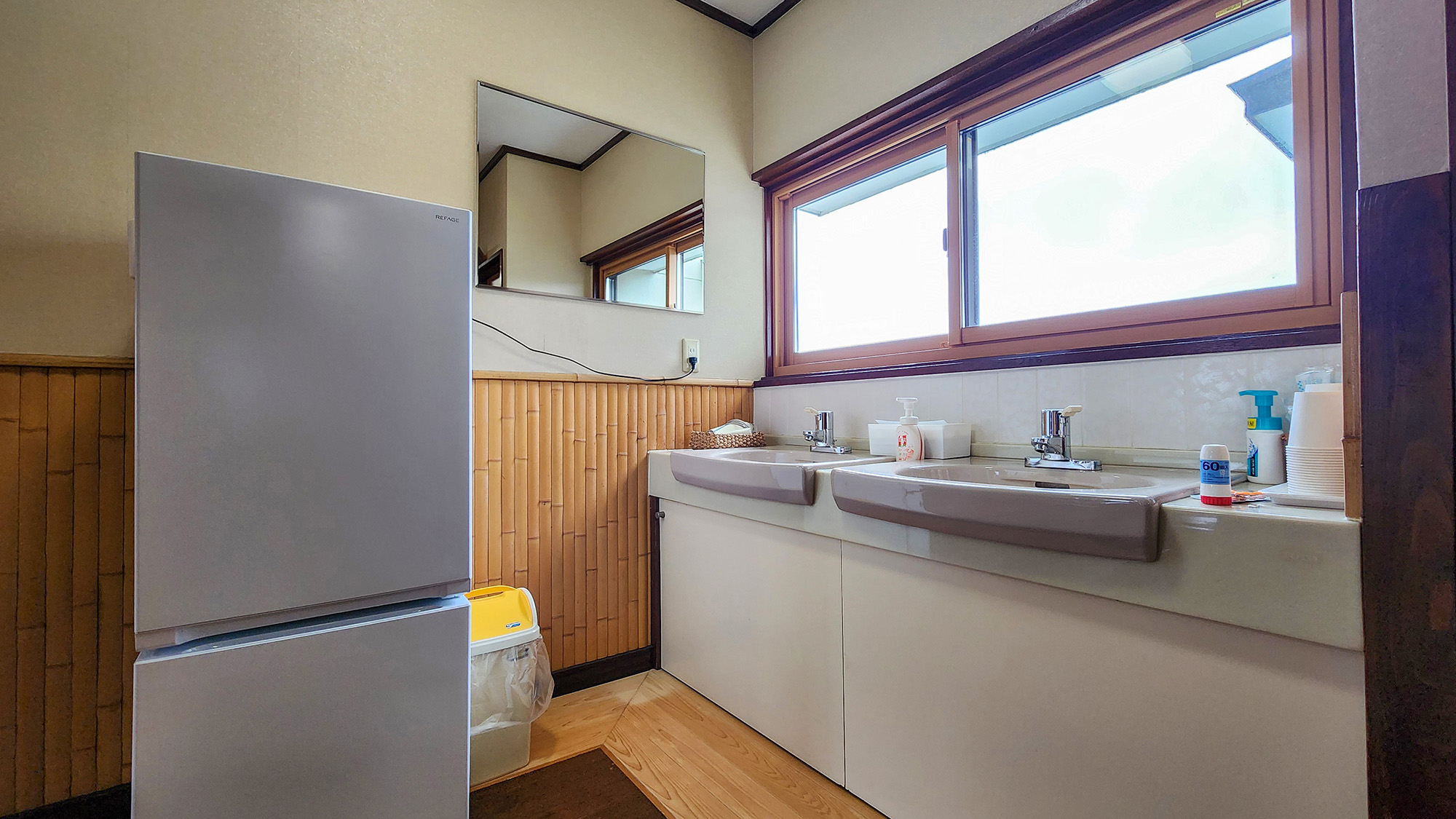 #1階共同で使用できる冷蔵庫