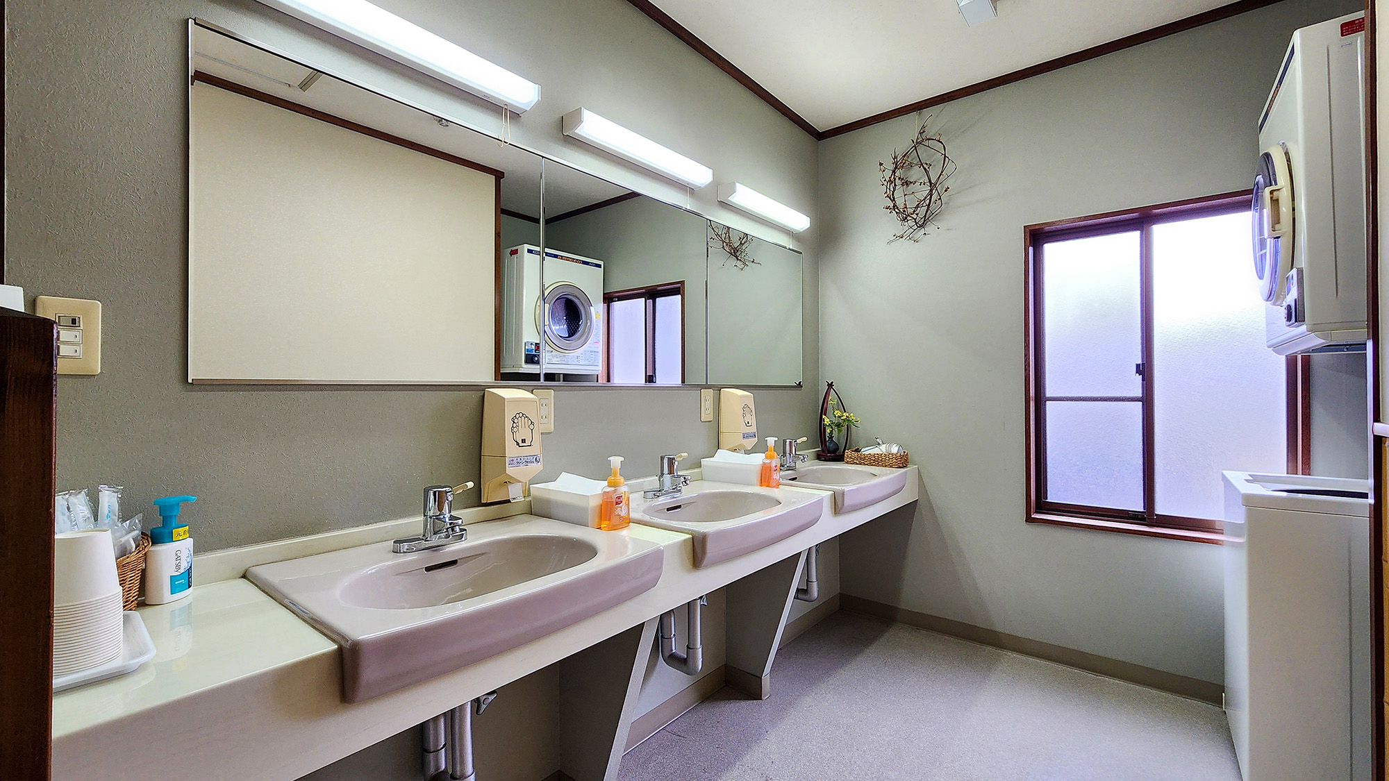 #洗面所とランドリースペース