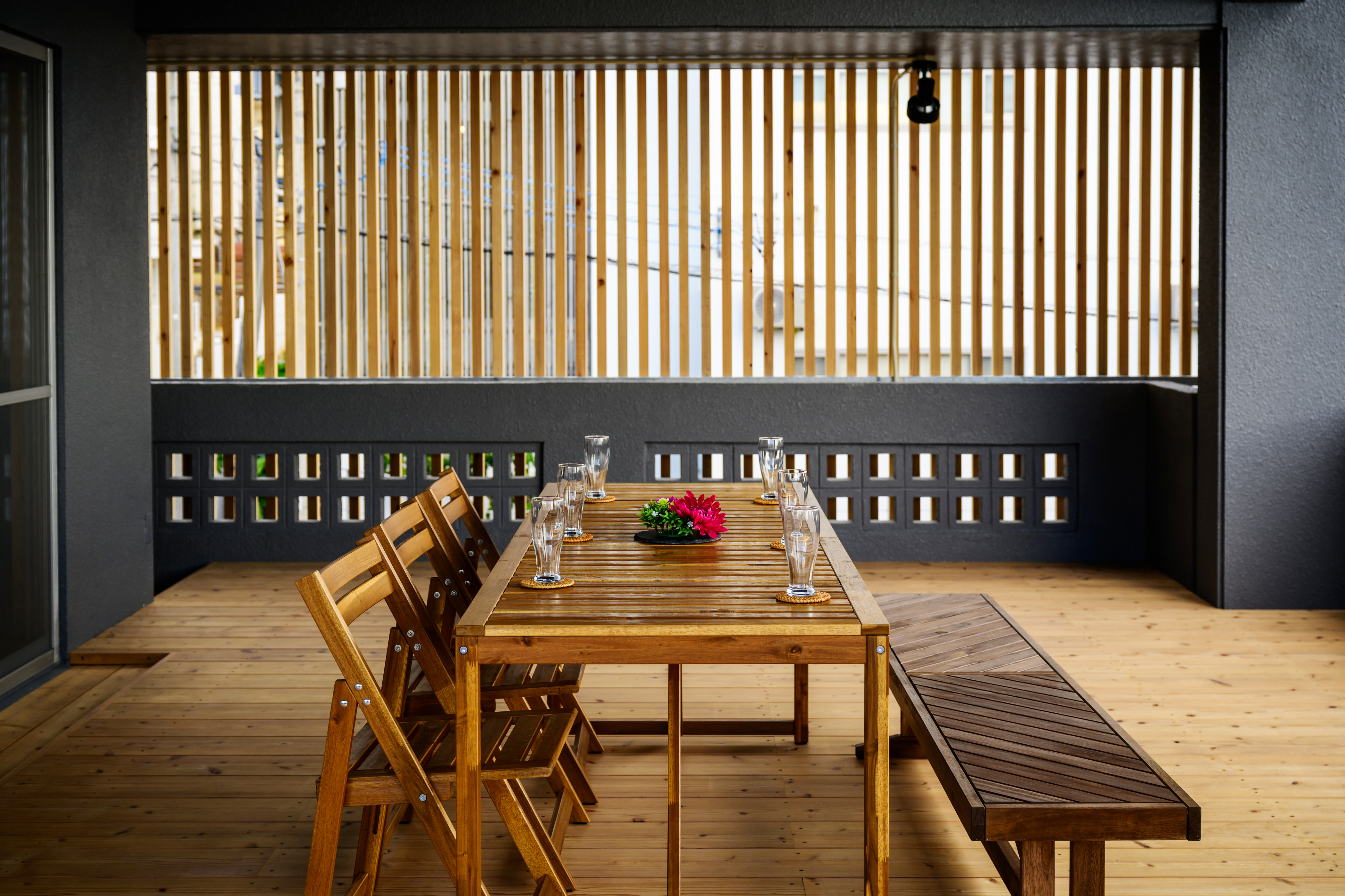 CHURA　バルコニー