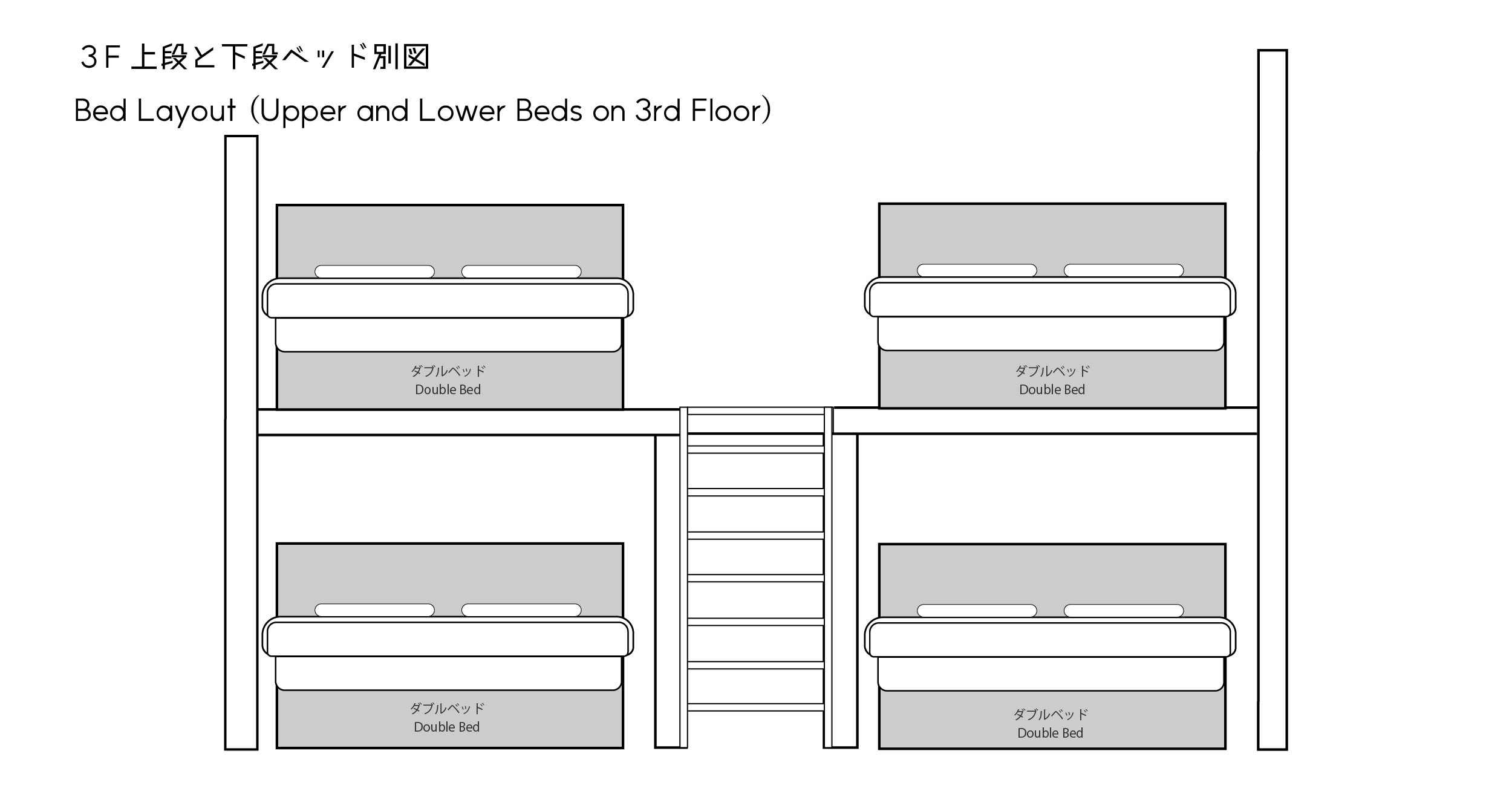 3階メインベッドルーム詳細