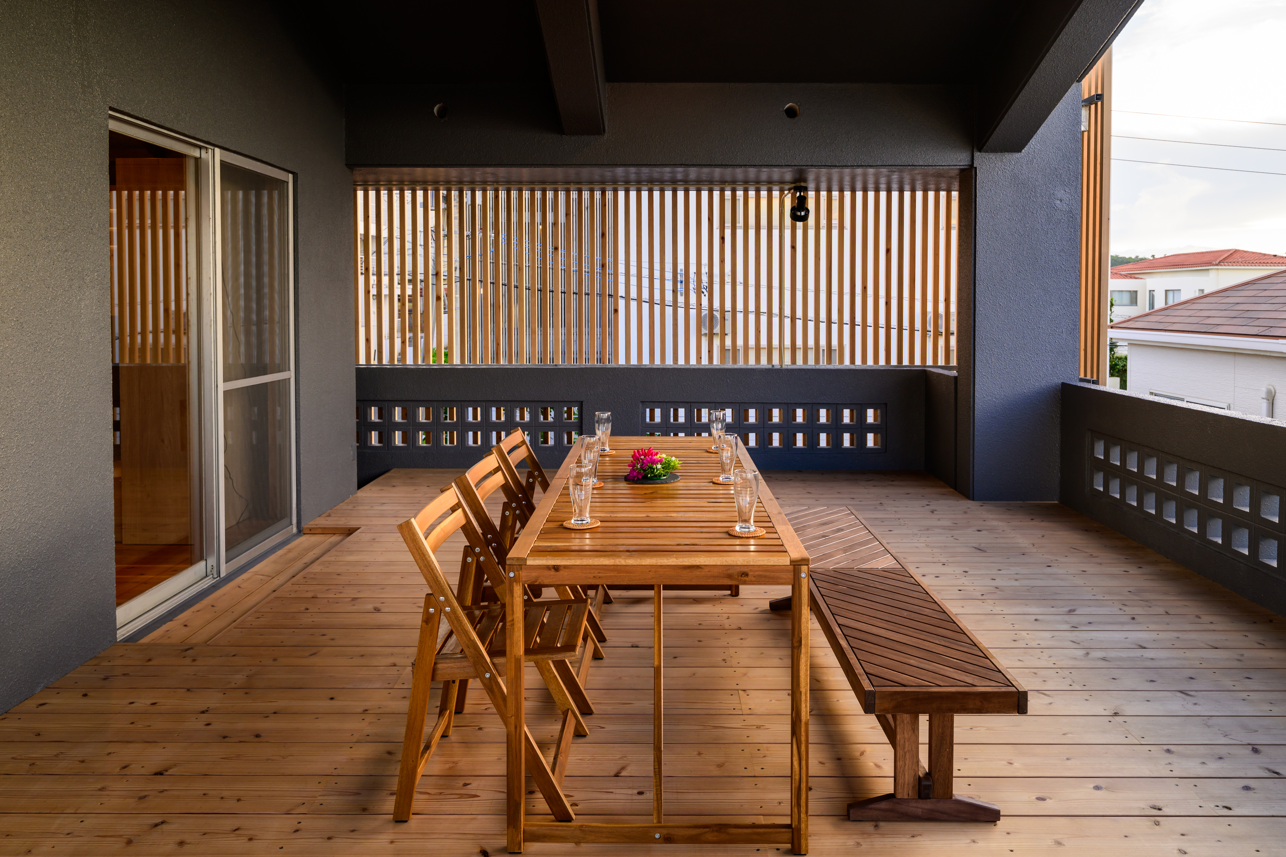 CHURA　バルコニー