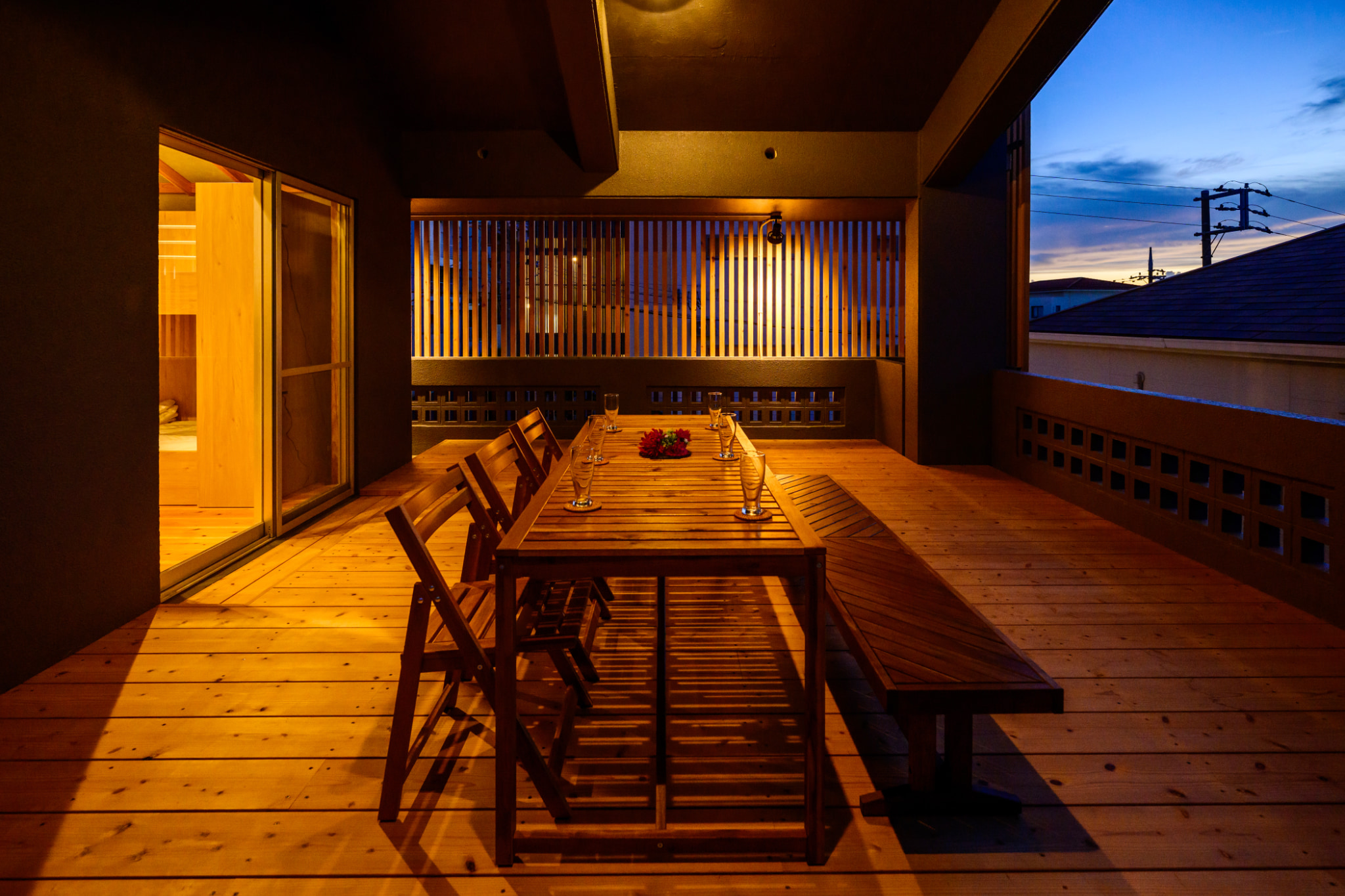 CHURA　バルコニー