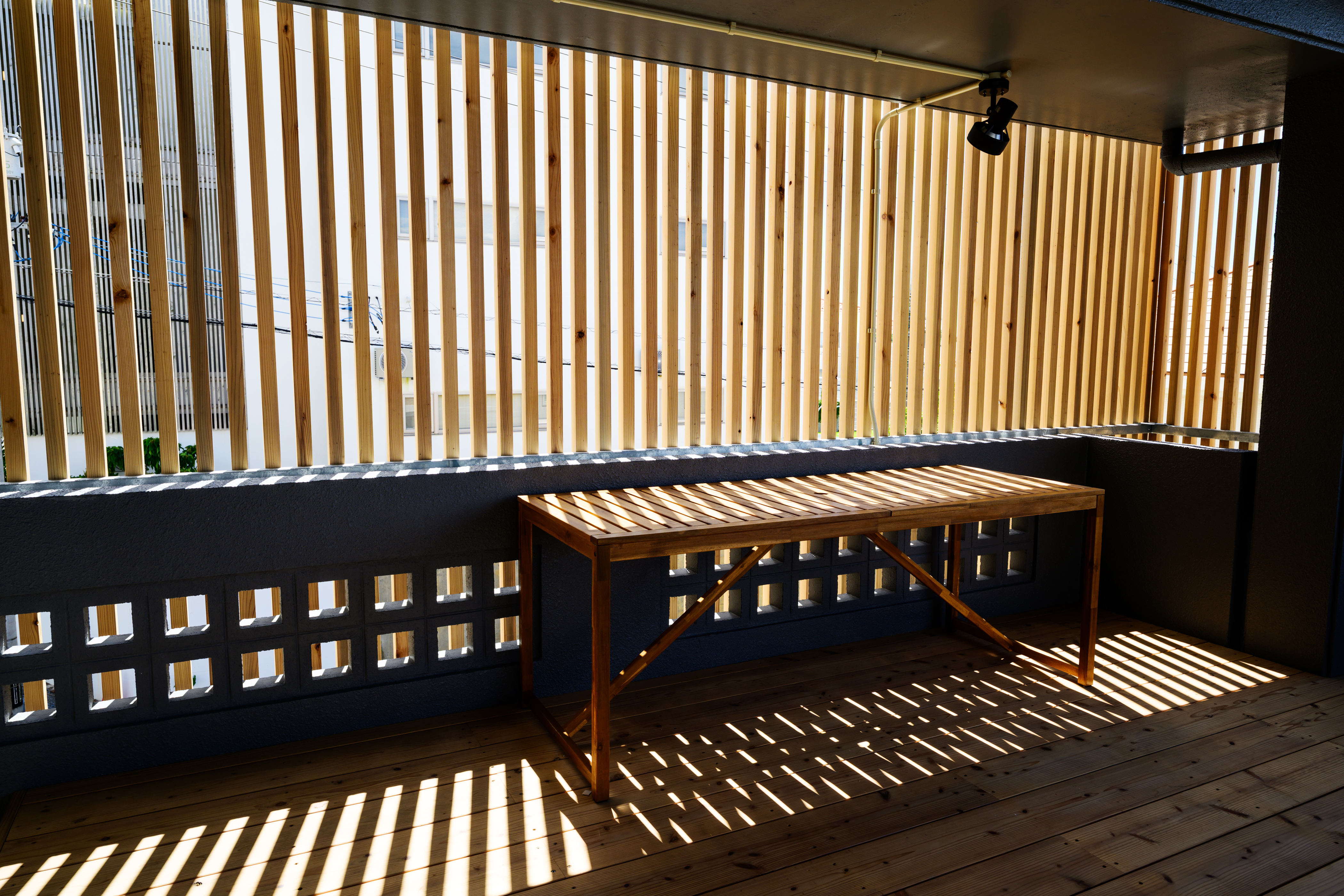 CHURA　バルコニー