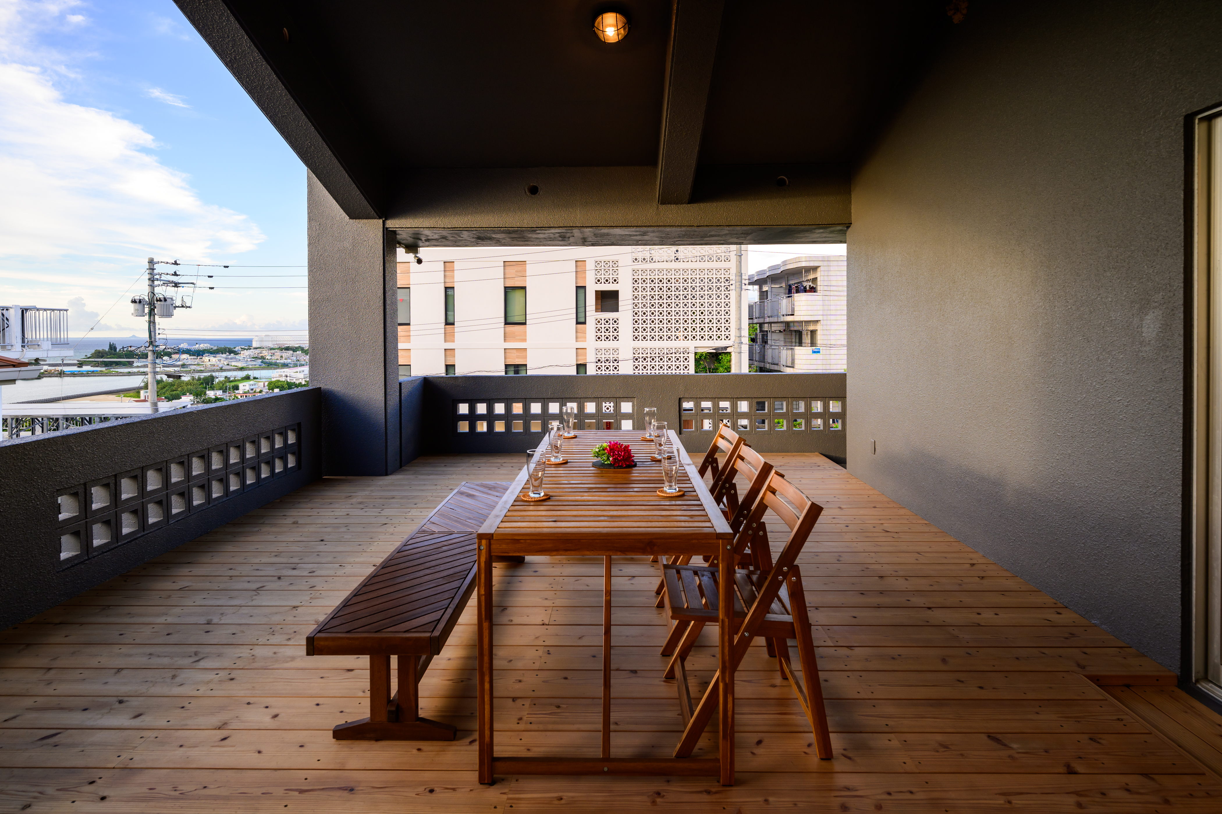 CHURA　バルコニー