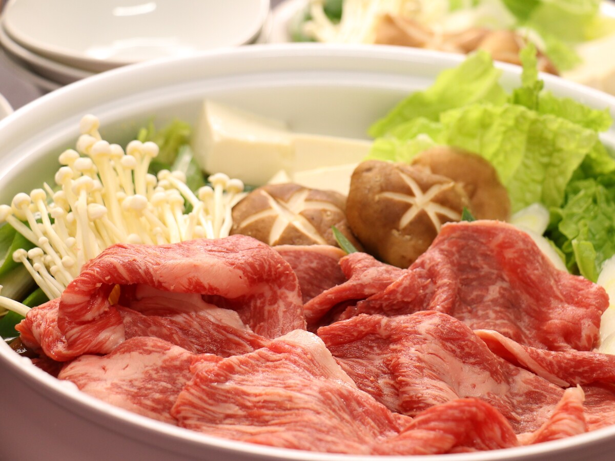 しまね和牛すき焼きを心行くまで、、