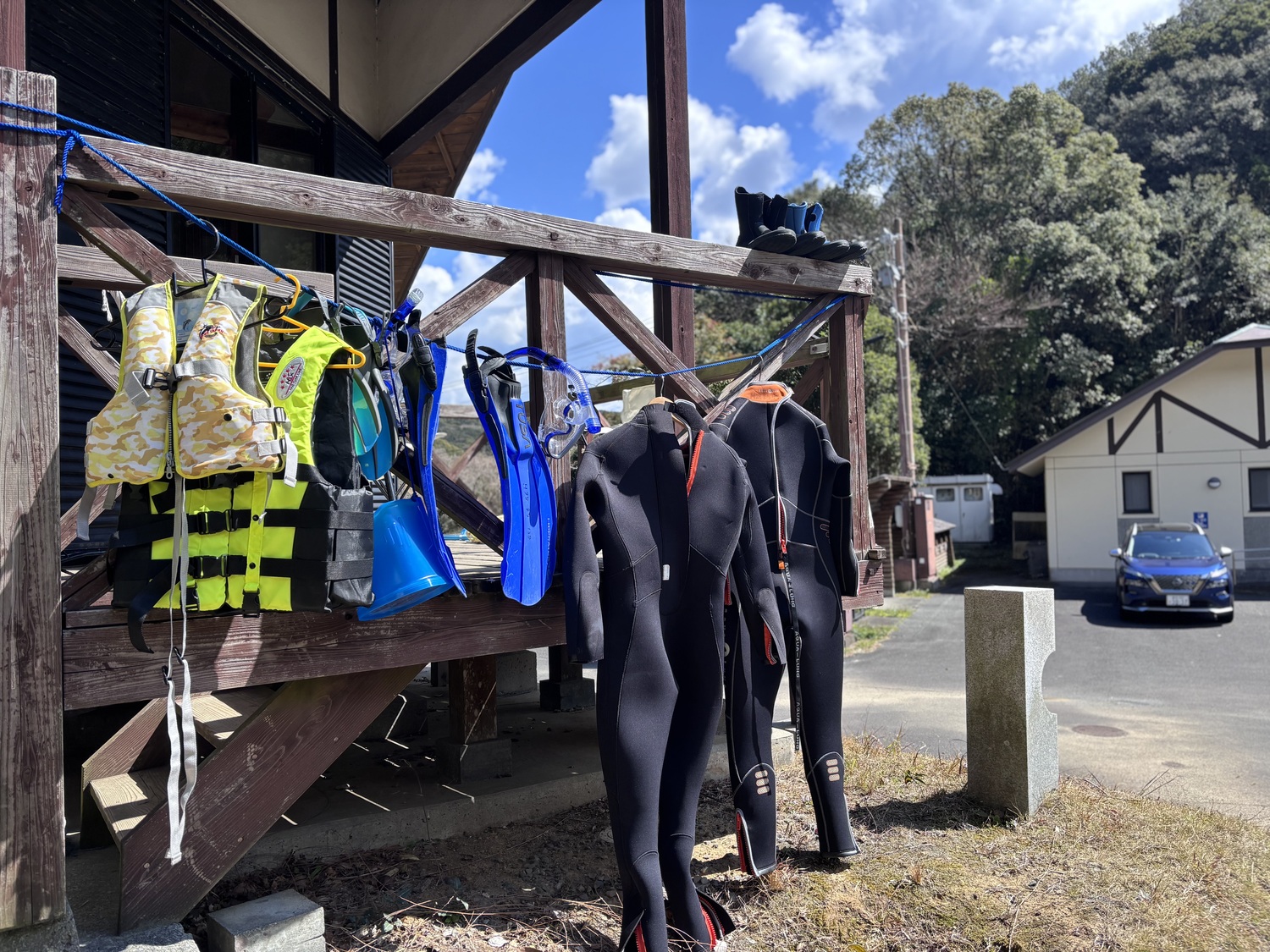 マリンアクティビティギア洗えます！