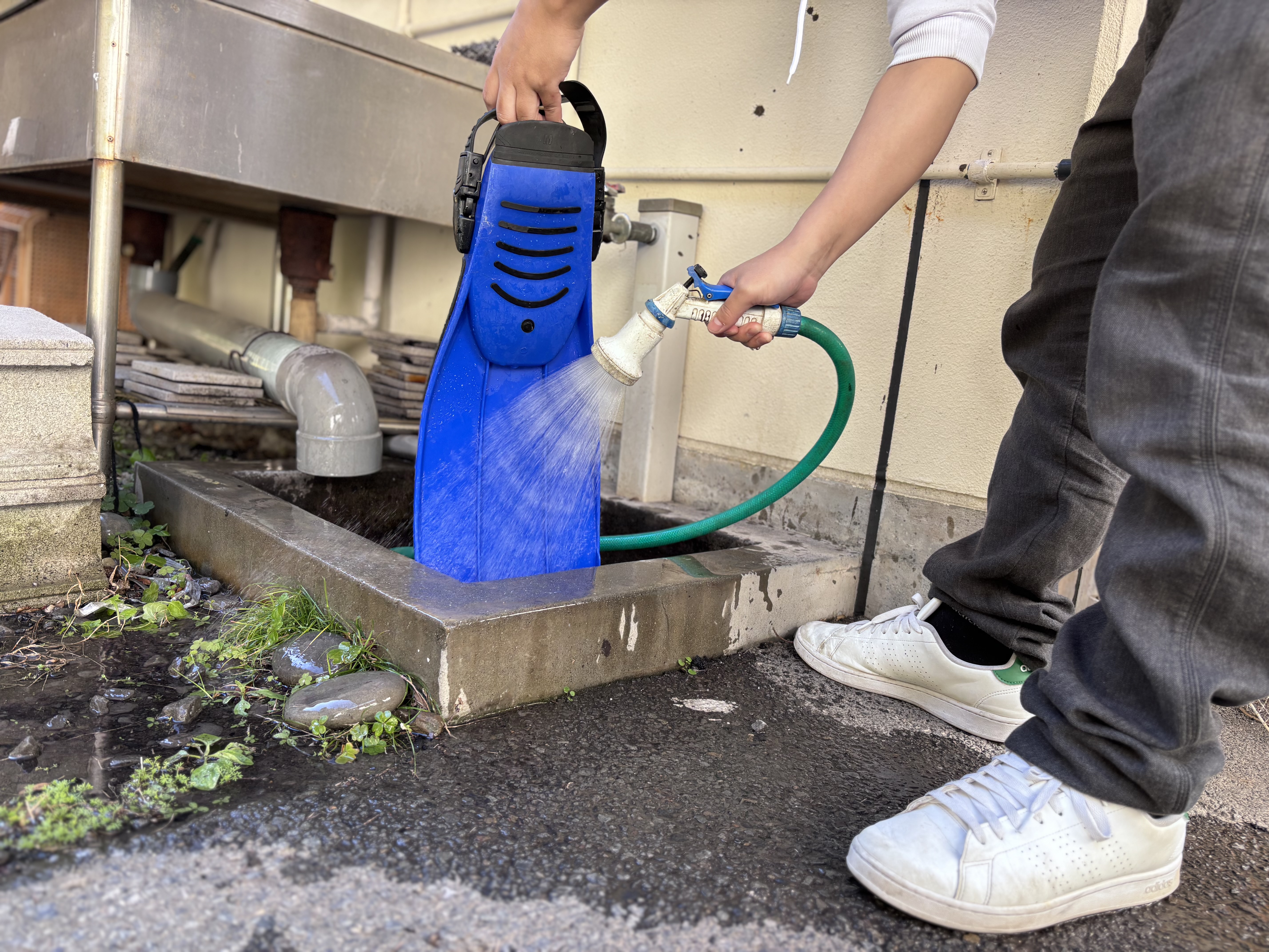 マリンアクティビティギア洗えます！