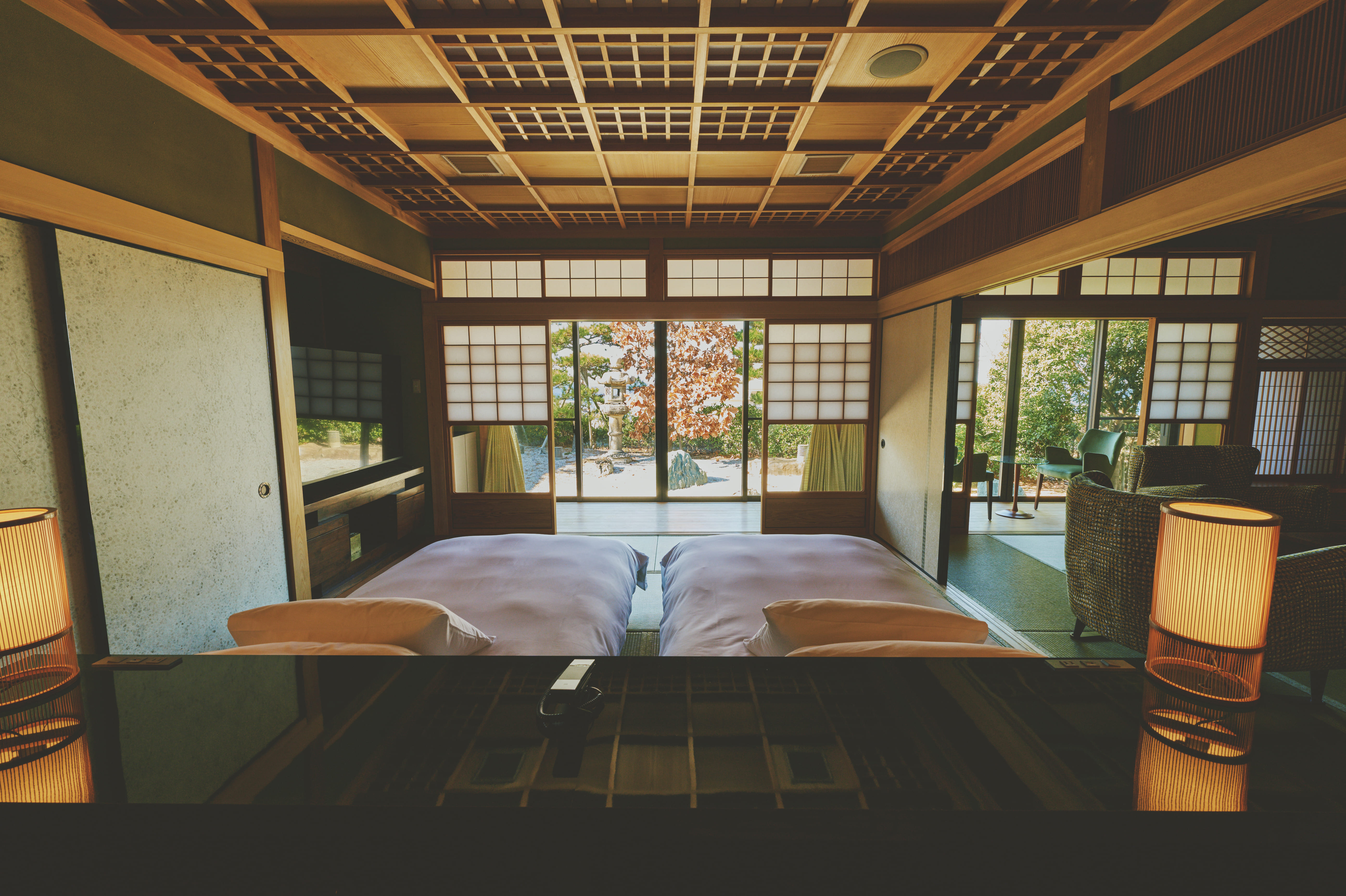 スイート&rdquo;離れ&rdquo;（天然温泉露天風呂付和室）