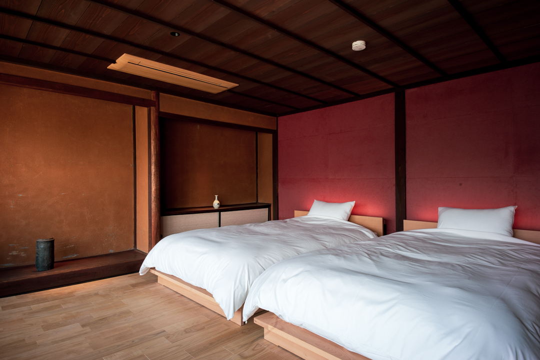 美濃の手すき和紙を壁紙に