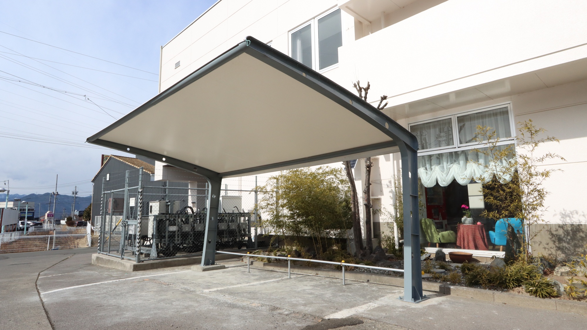 【ガレージ】ガレージを新たに設置いたしました