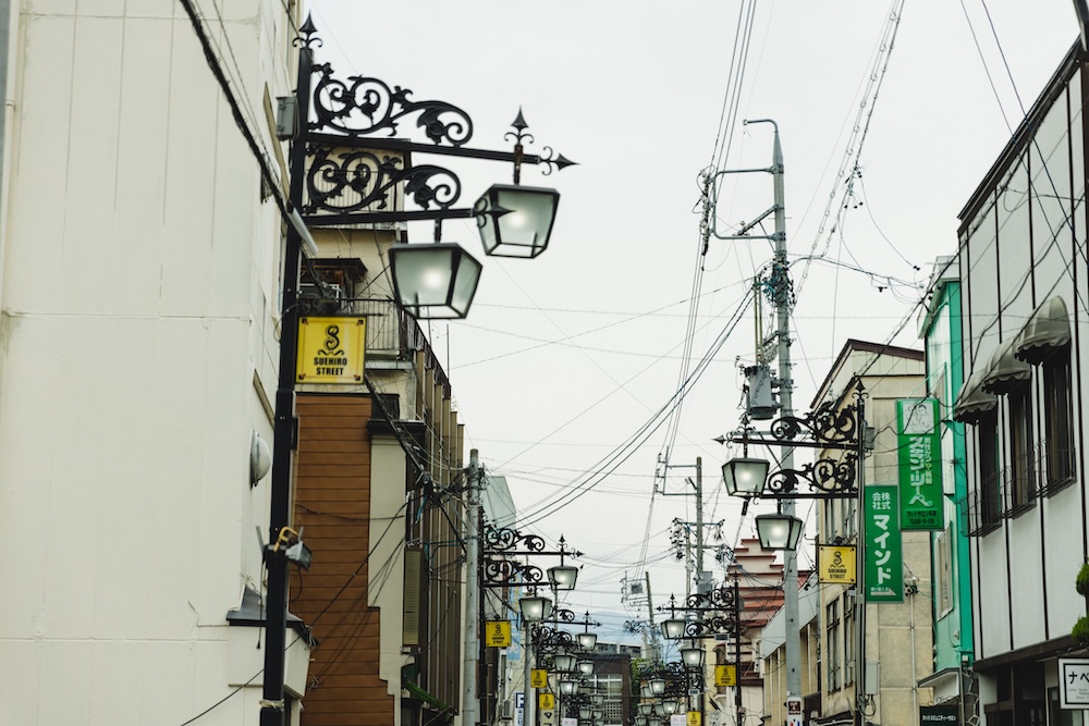 諏訪のまちあるきを楽しめるロケーション