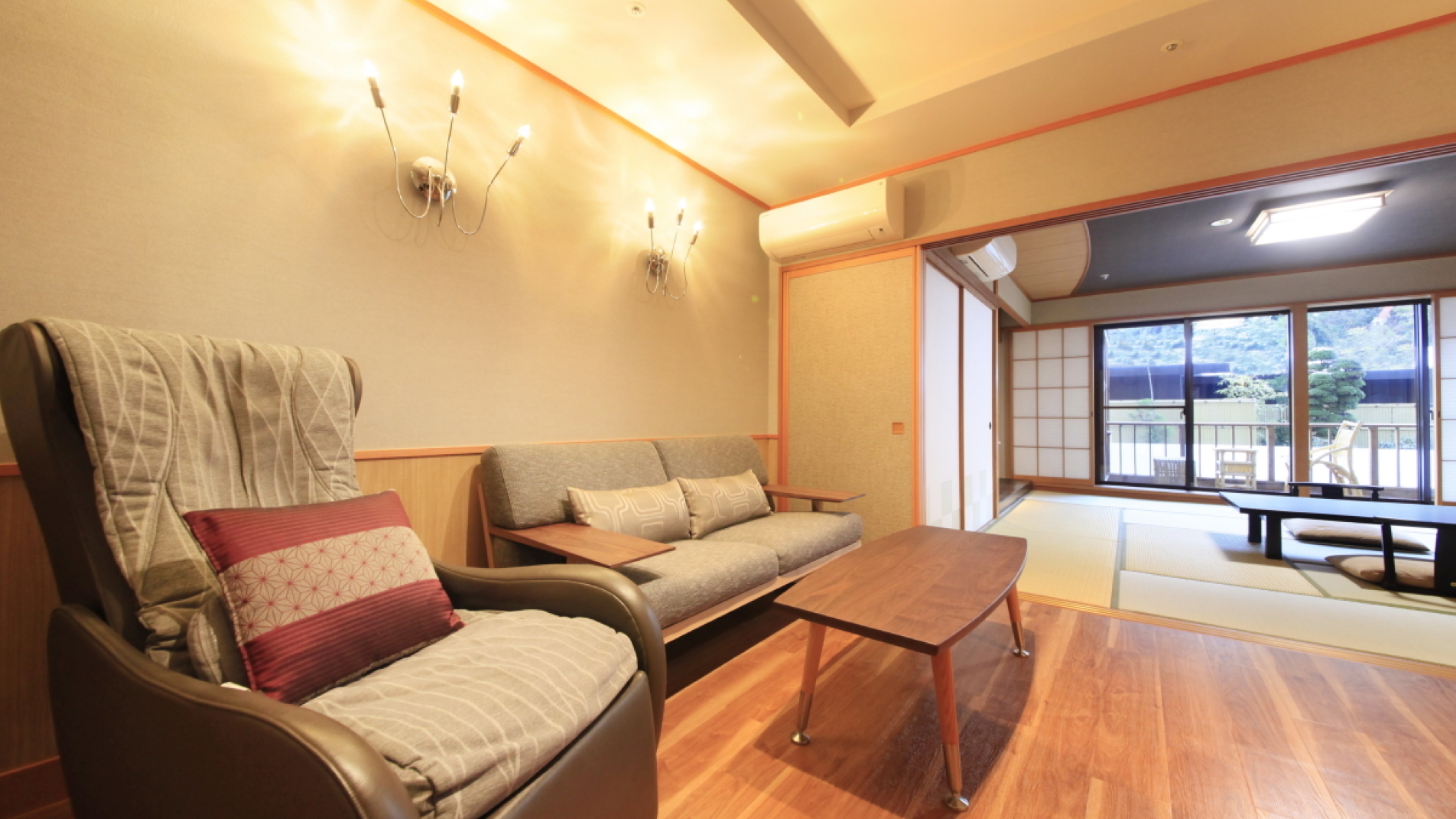 【温泉露天風呂付　湯庵～YUAN～】和室　51平米