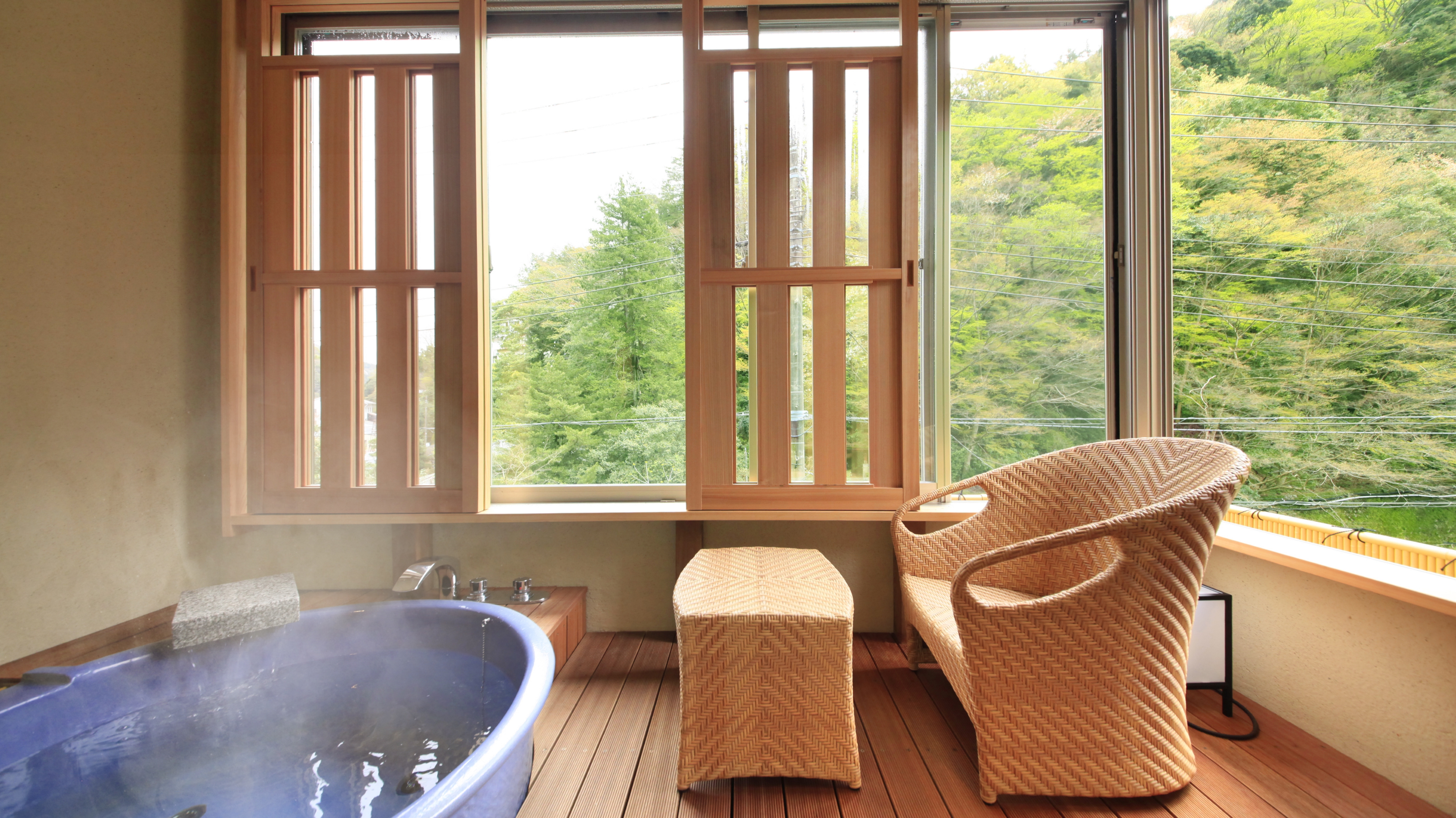 温泉内風呂付泉遊　洋室ツイン