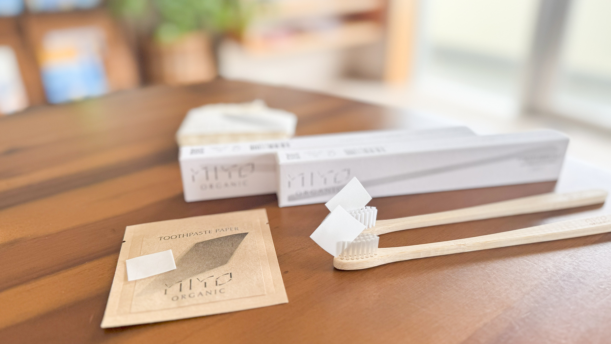 ・【アメニティ】環境に優しい竹歯ブラシ。こだわりのアメニティで快適ステイ