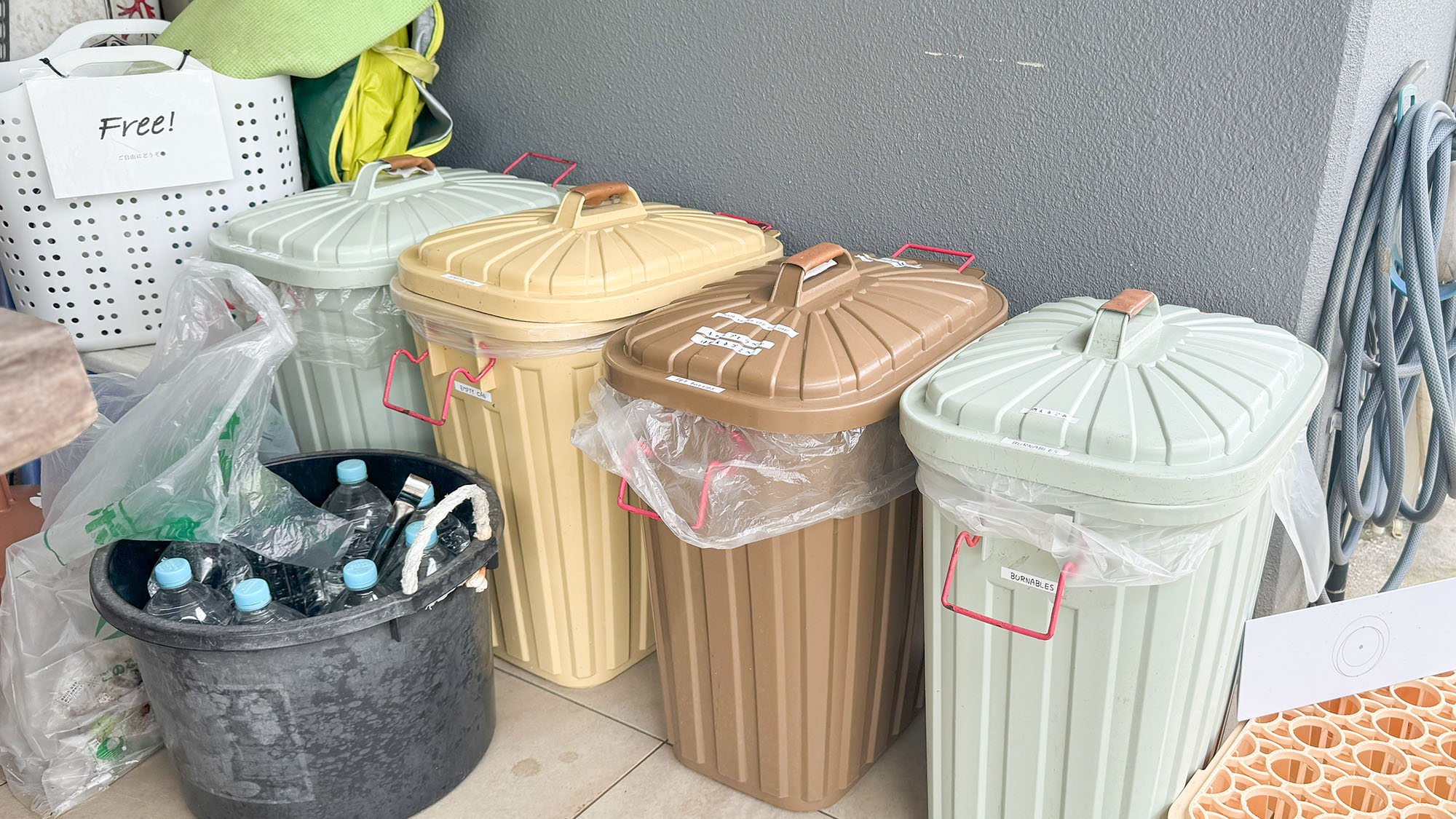 ・【ゴミ集積所】分別しやすいゴミ集積所