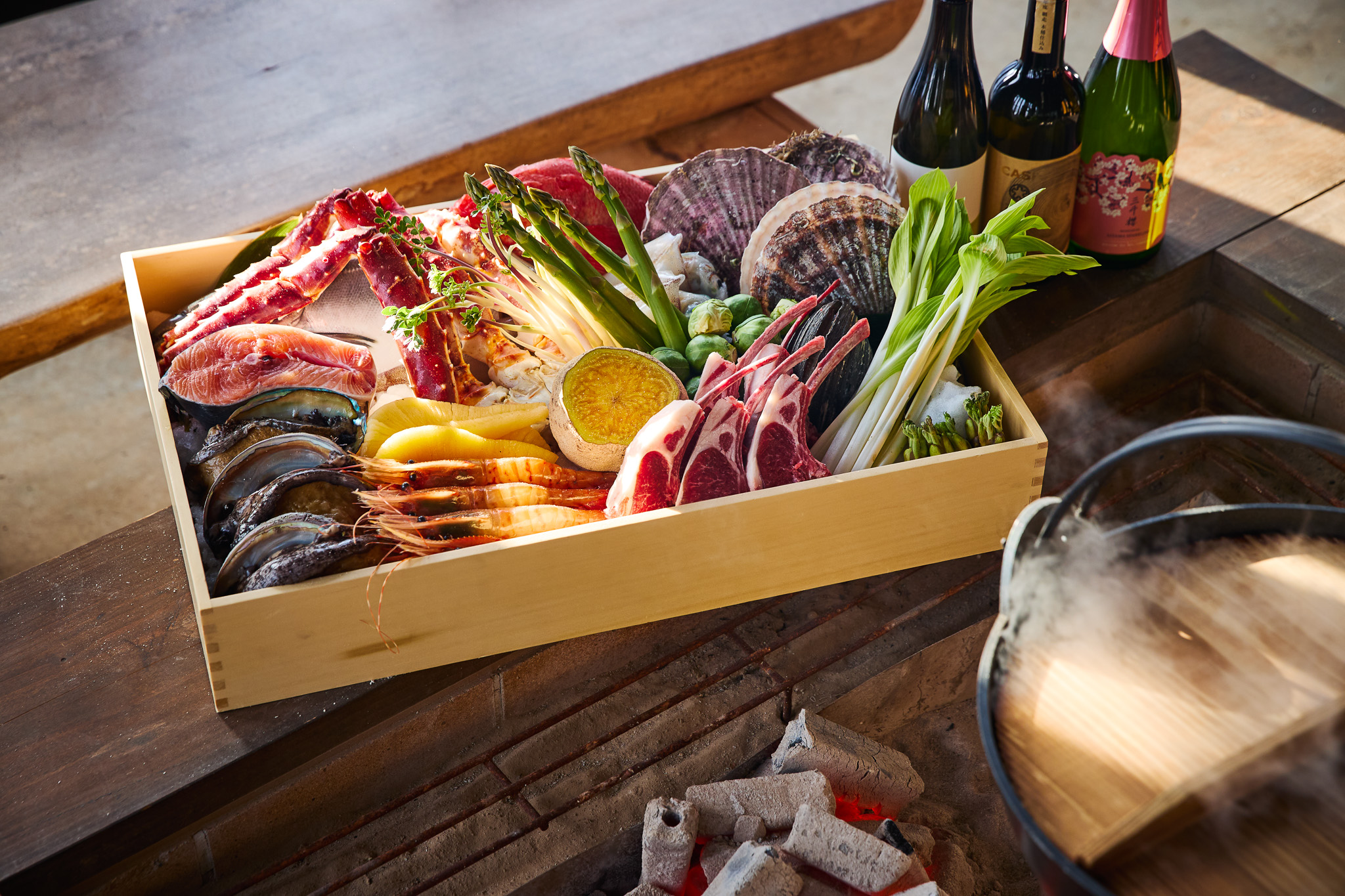 囲炉裏ディナー