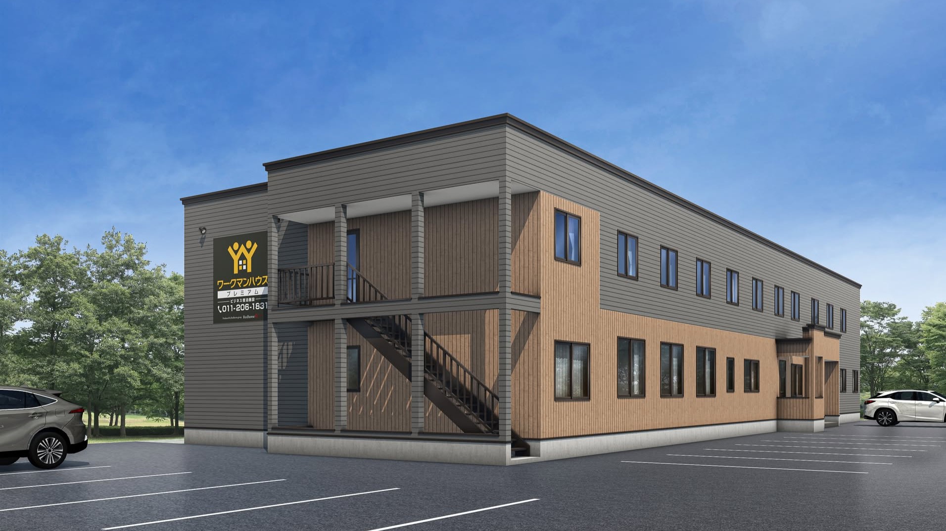 25年12月17日新築オープン★バス・トイレ付のワークマンハウスプレミアムが誕生