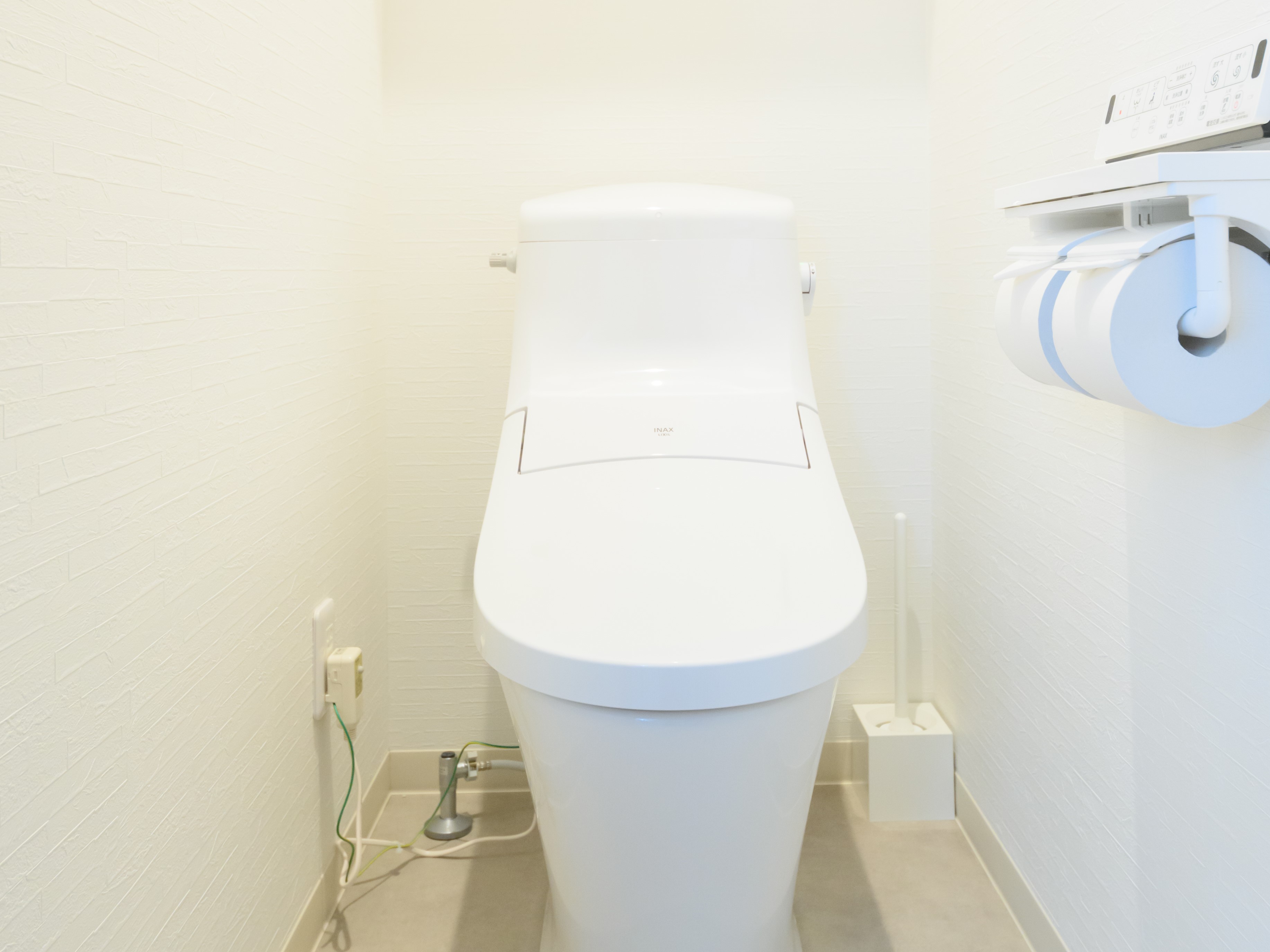 トイレはすべて洗浄機能付きです。