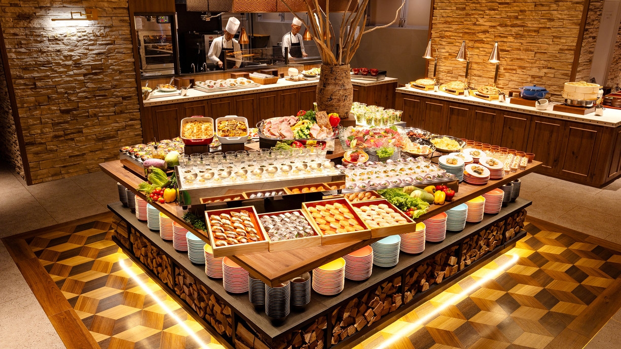 【早宿45】45日前のご予約でお得！1泊2食付 基本バイキングプラン