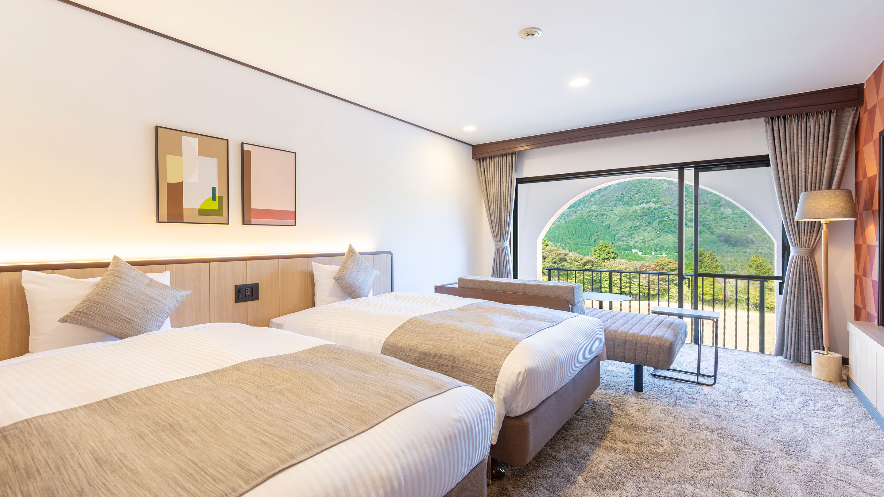 【禁煙】スタンダードツイン3名定員 バリアフリー シャワーのみ※イメージ